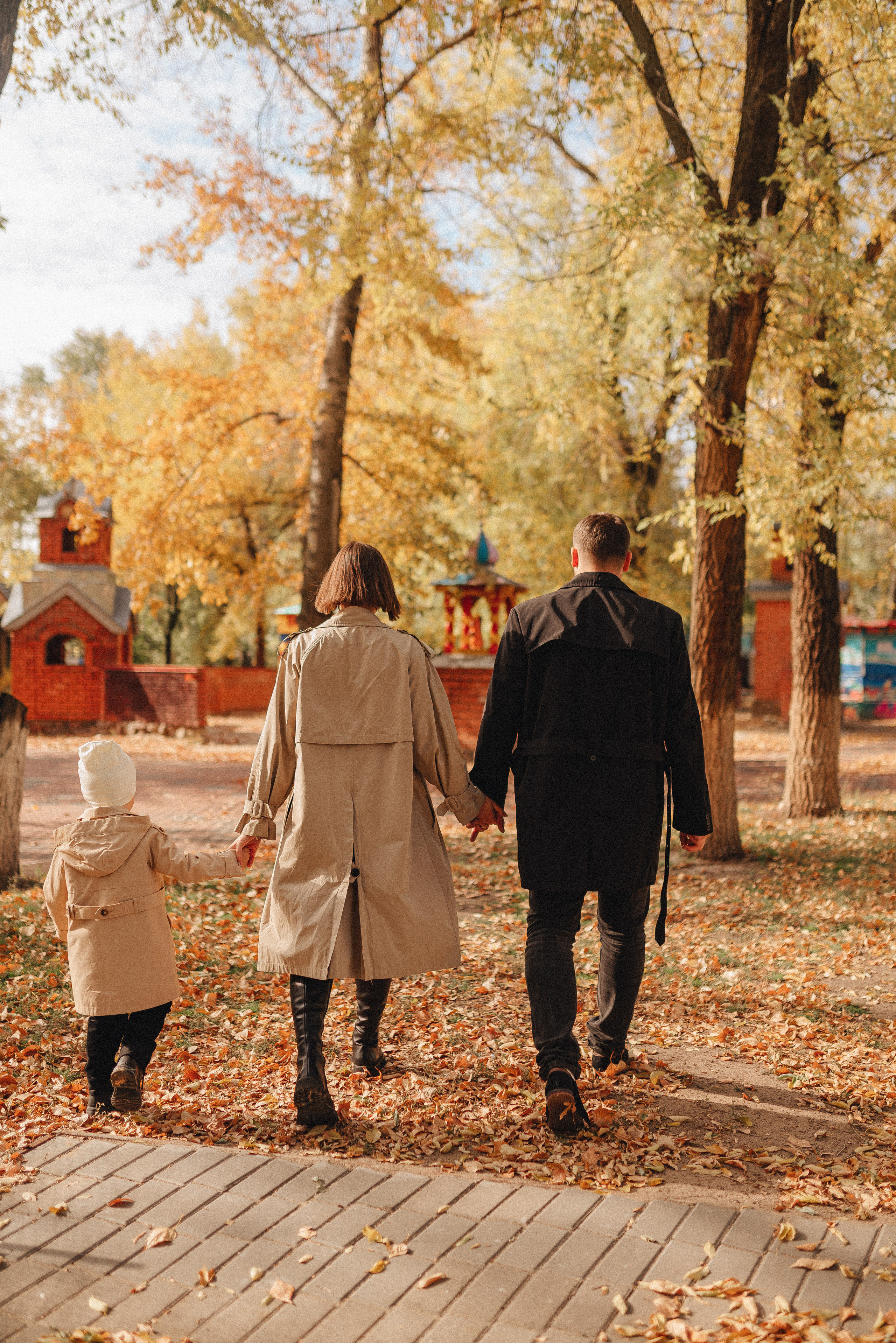 Осенняя прогулка в городском парке. Фотограф Карина Шмулёва. Воронеж и область