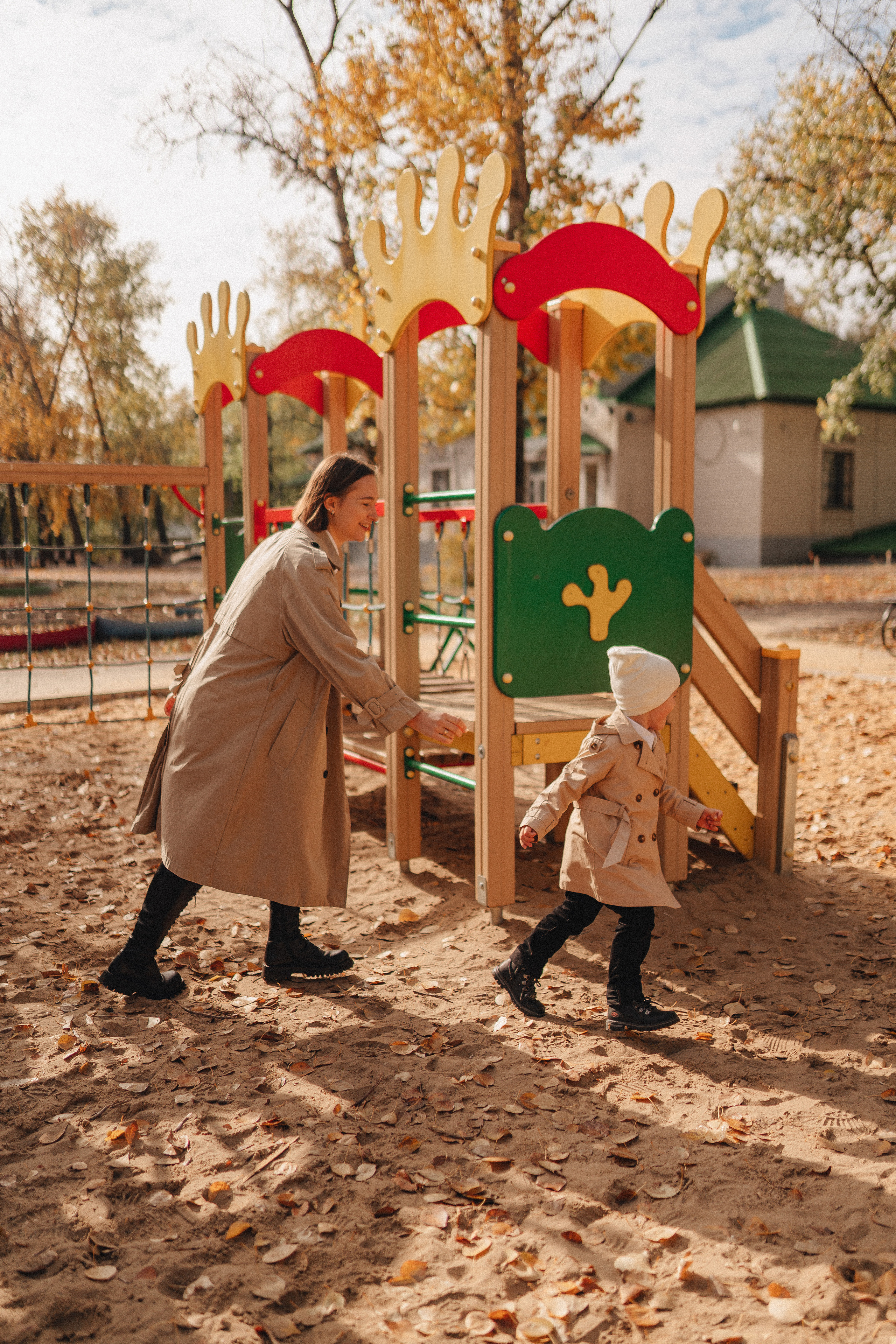 Осенняя прогулка в городском парке. Фотограф Карина Шмулёва. Воронеж и область