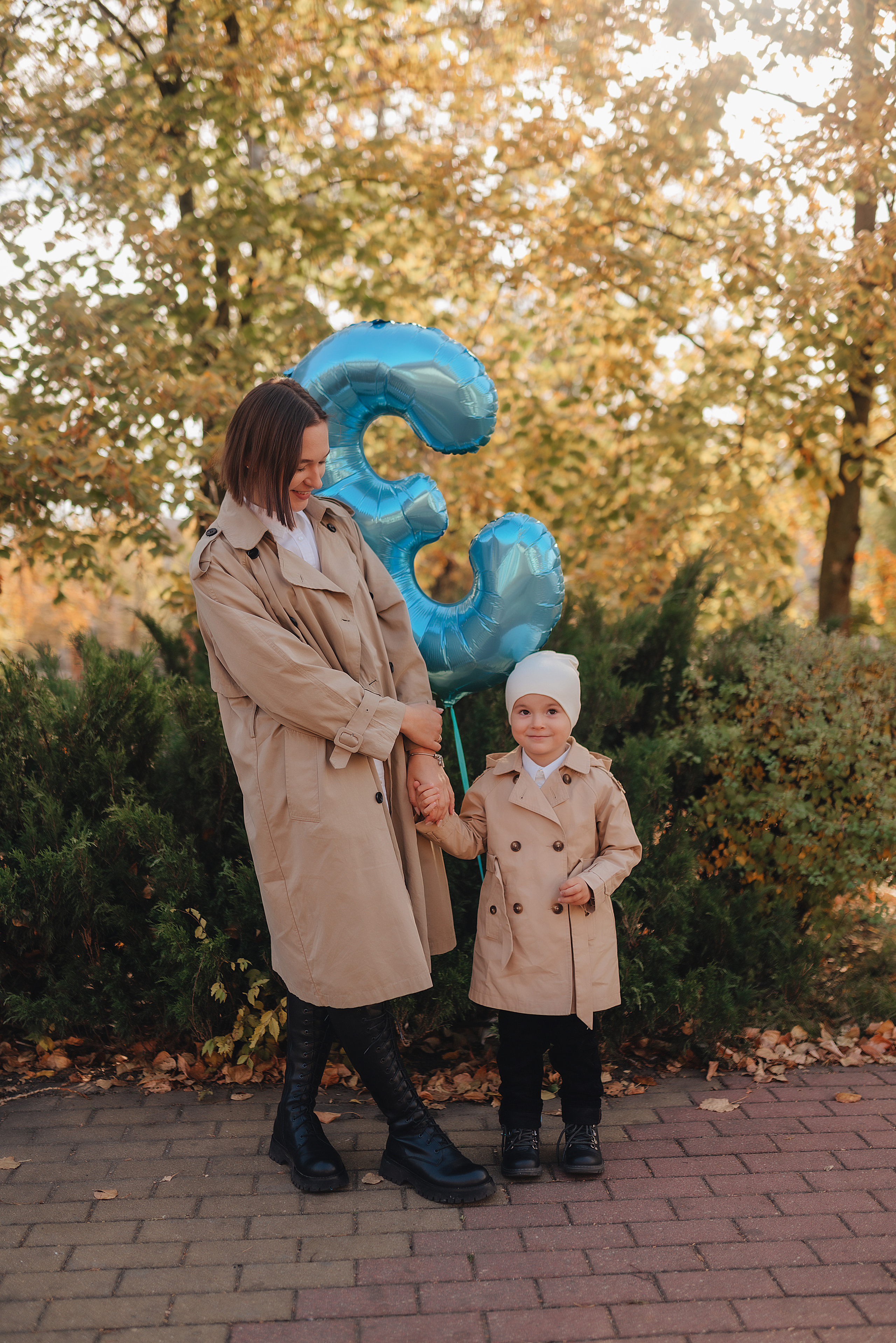Осенняя прогулка в городском парке. Фотограф Карина Шмулёва. Воронеж и область