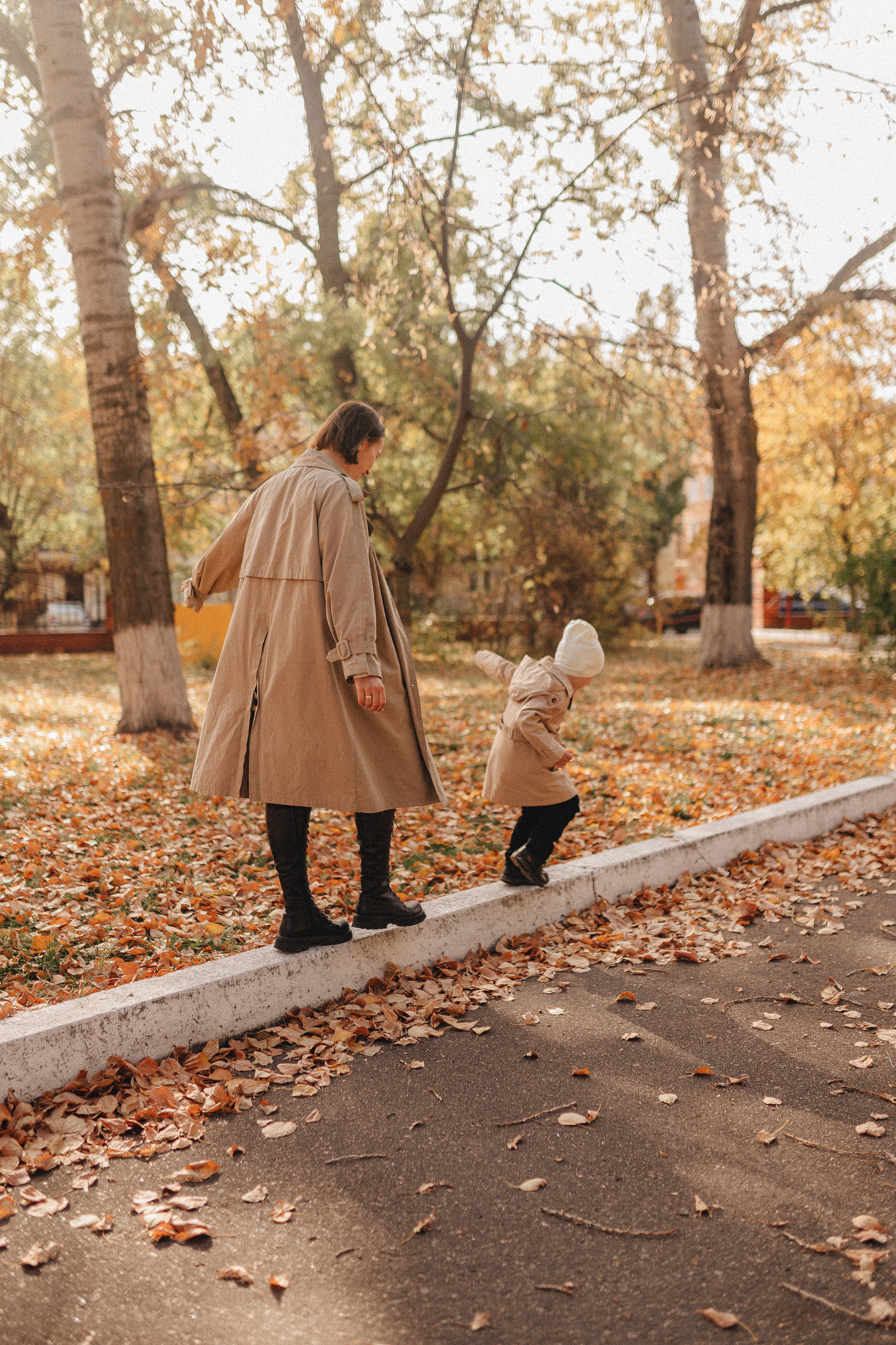 Осенняя прогулка в городском парке. Фотограф Карина Шмулёва. Воронеж и область