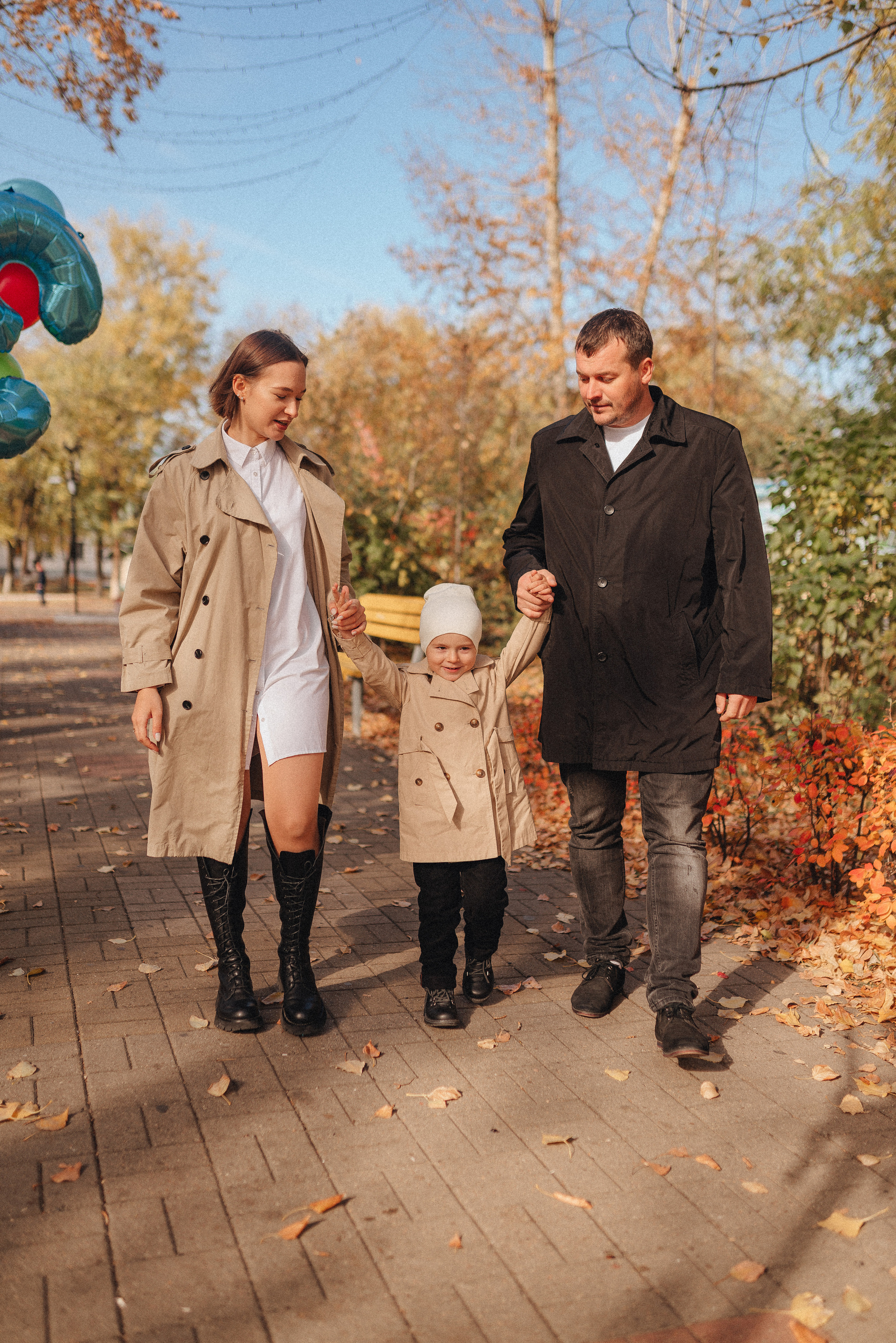 Осенняя прогулка в городском парке. Фотограф Карина Шмулёва. Воронеж и область