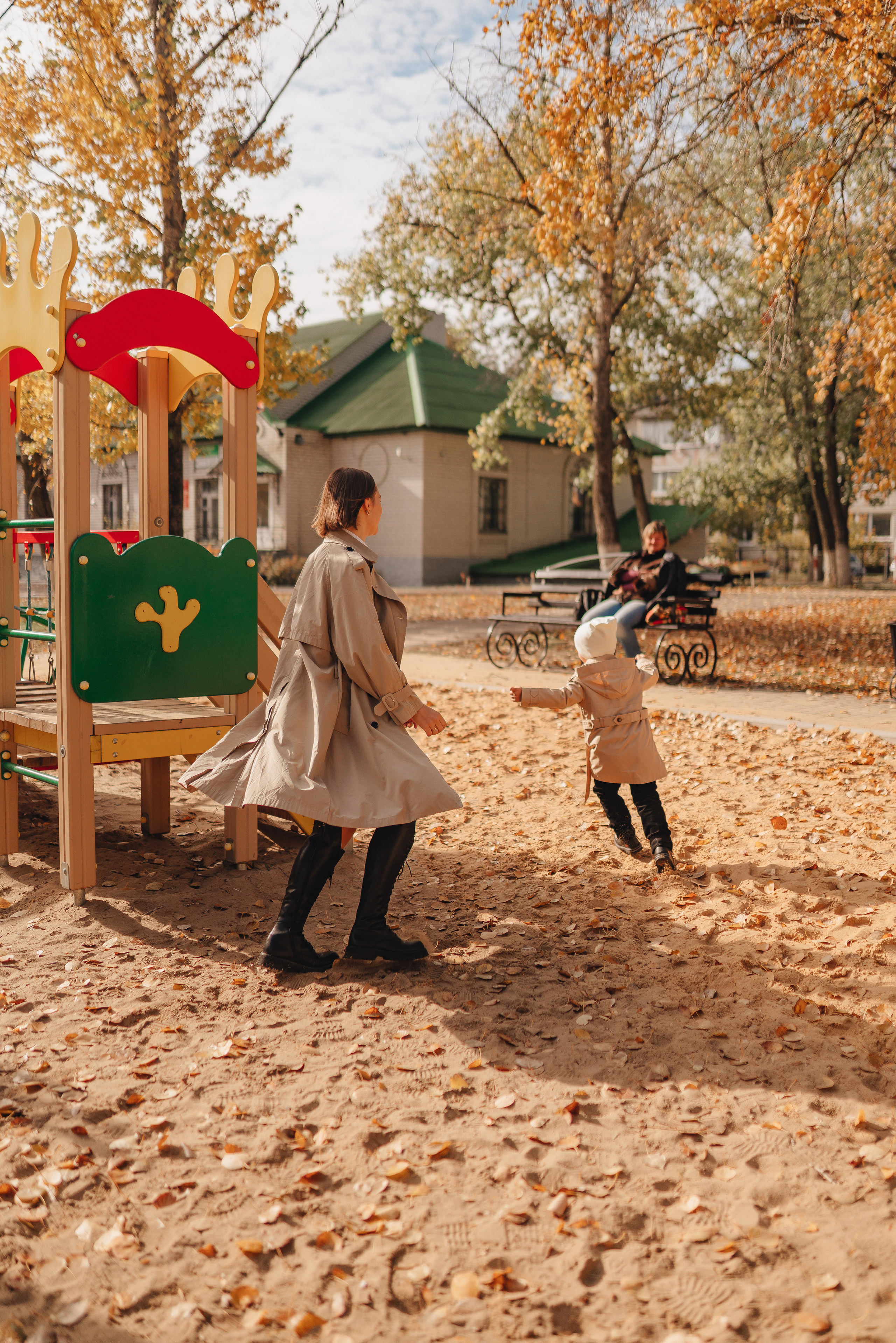 Осенняя прогулка в городском парке. Фотограф Карина Шмулёва. Воронеж и область