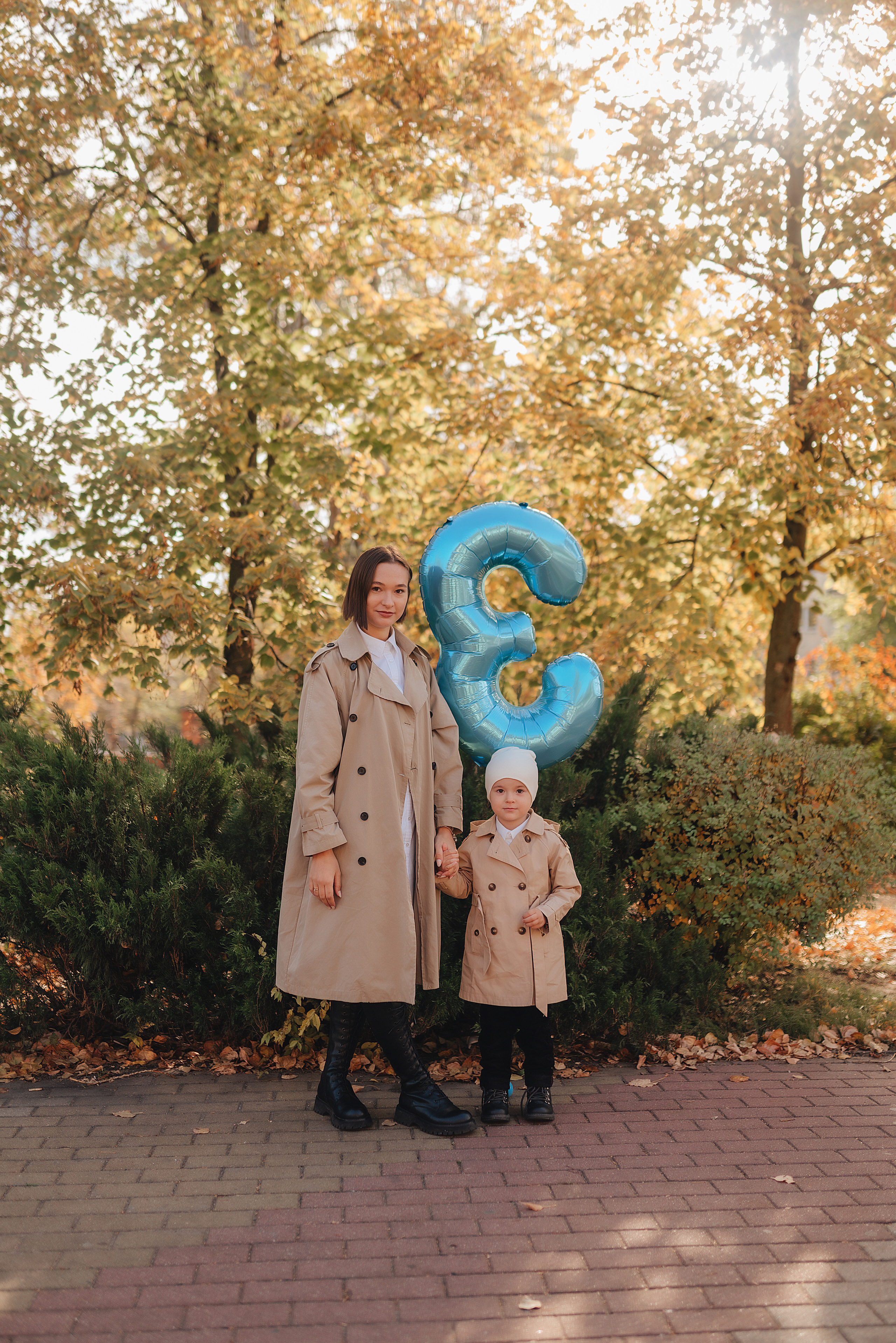 Осенняя прогулка в городском парке. Фотограф Карина Шмулёва. Воронеж и область