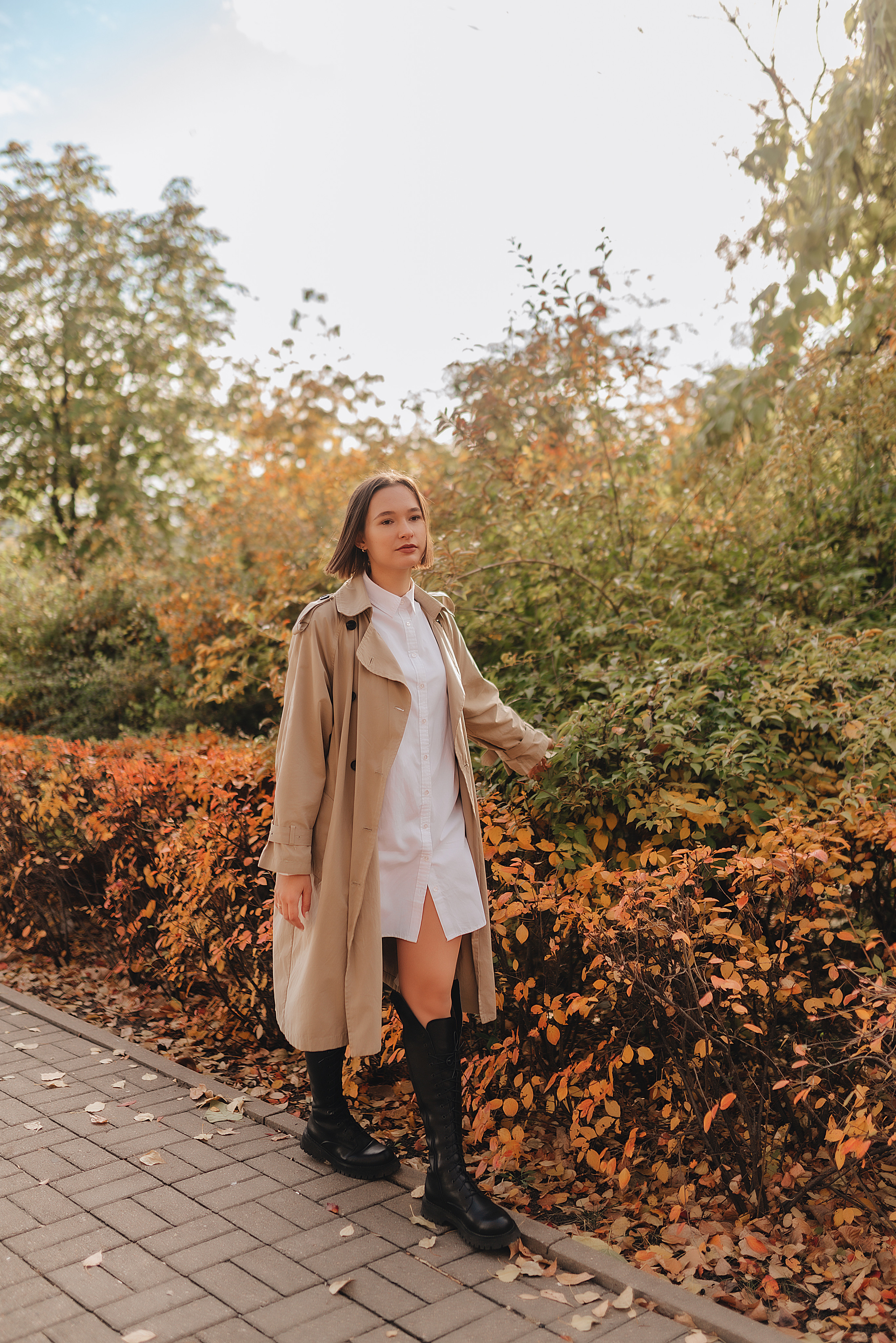 Осенняя прогулка в городском парке. Фотограф Карина Шмулёва. Воронеж и область