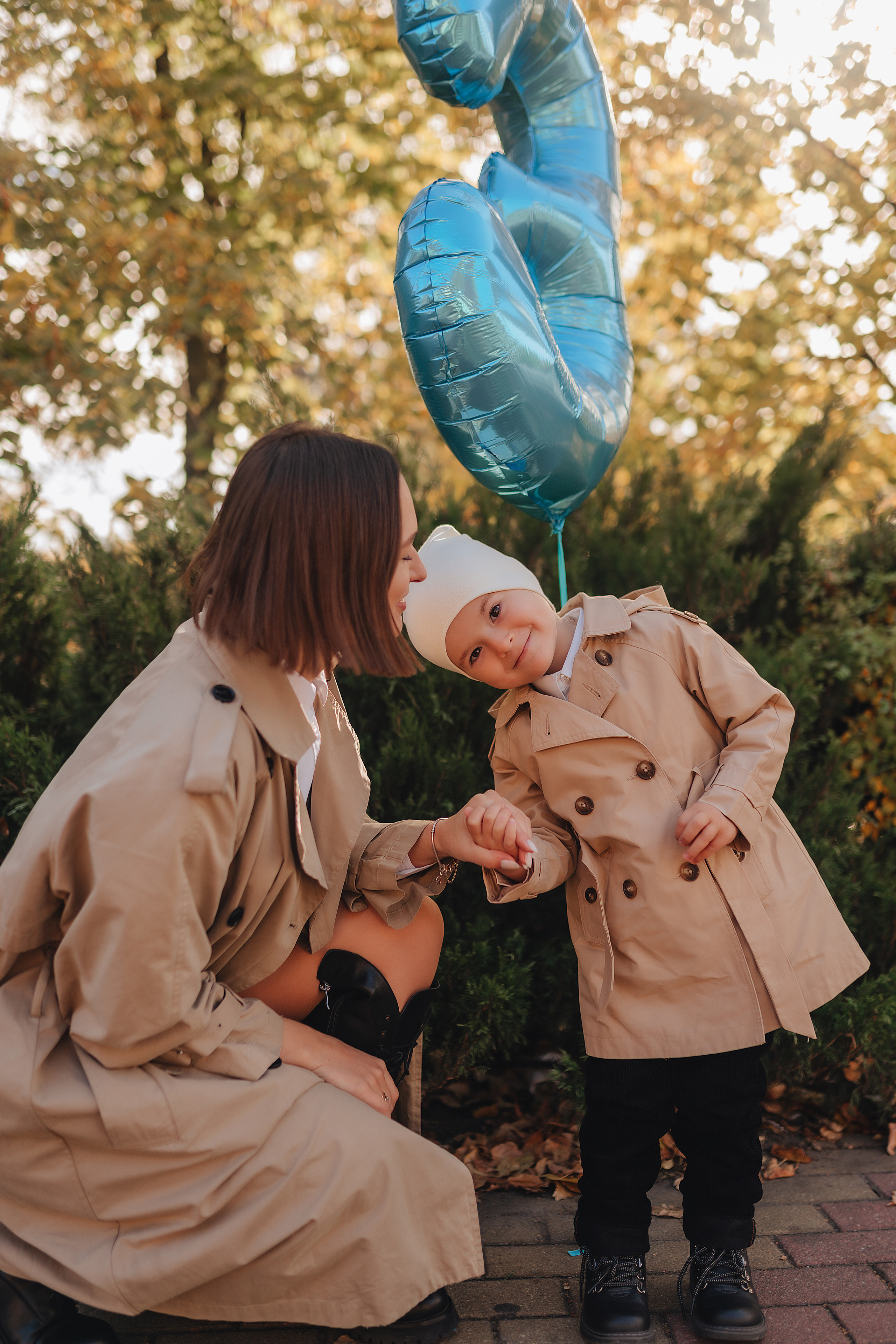 Осенняя прогулка в городском парке. Фотограф Карина Шмулёва. Воронеж и область