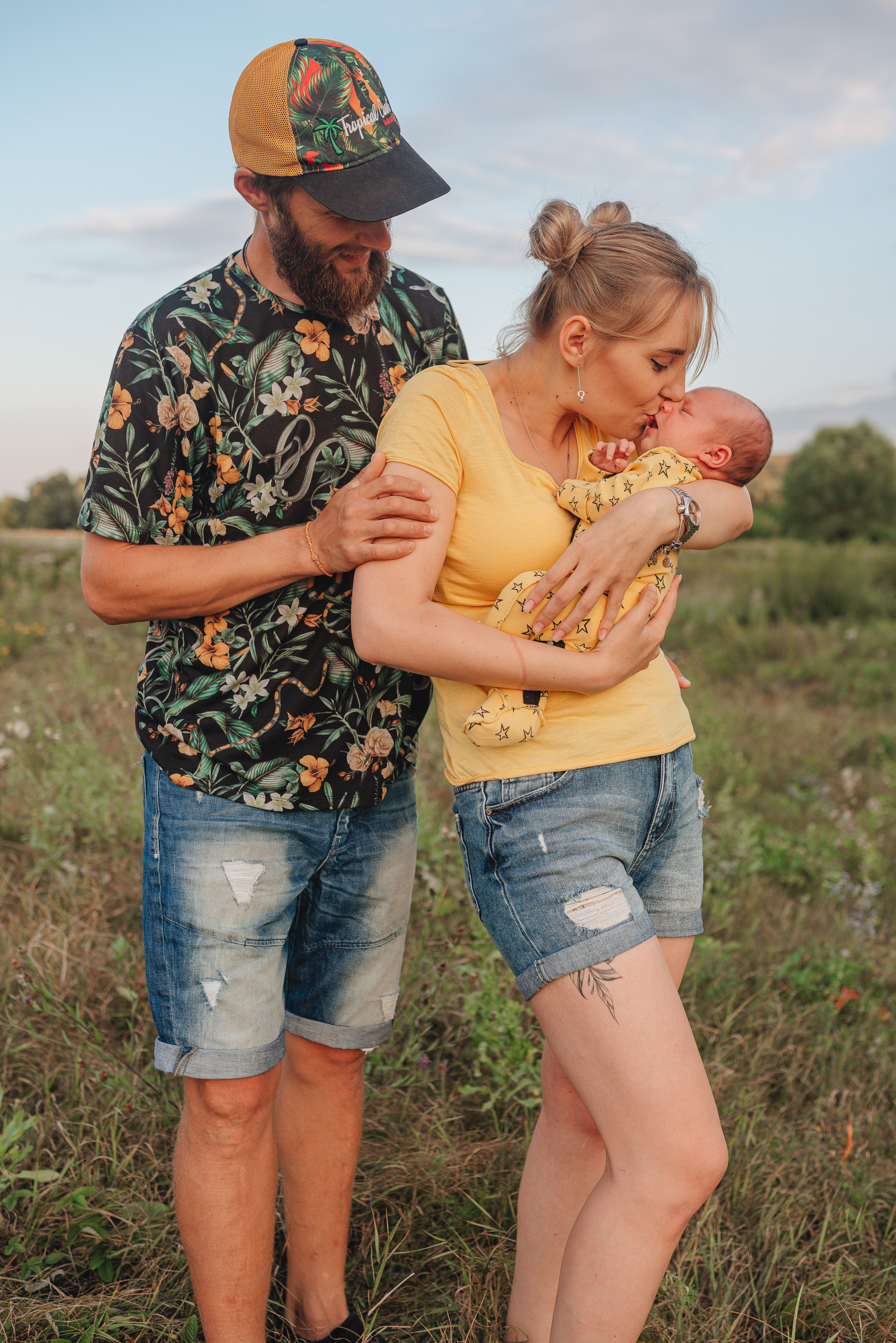 Семья Бердниковых. Фотограф Карина Шмулёва. Воронеж и область