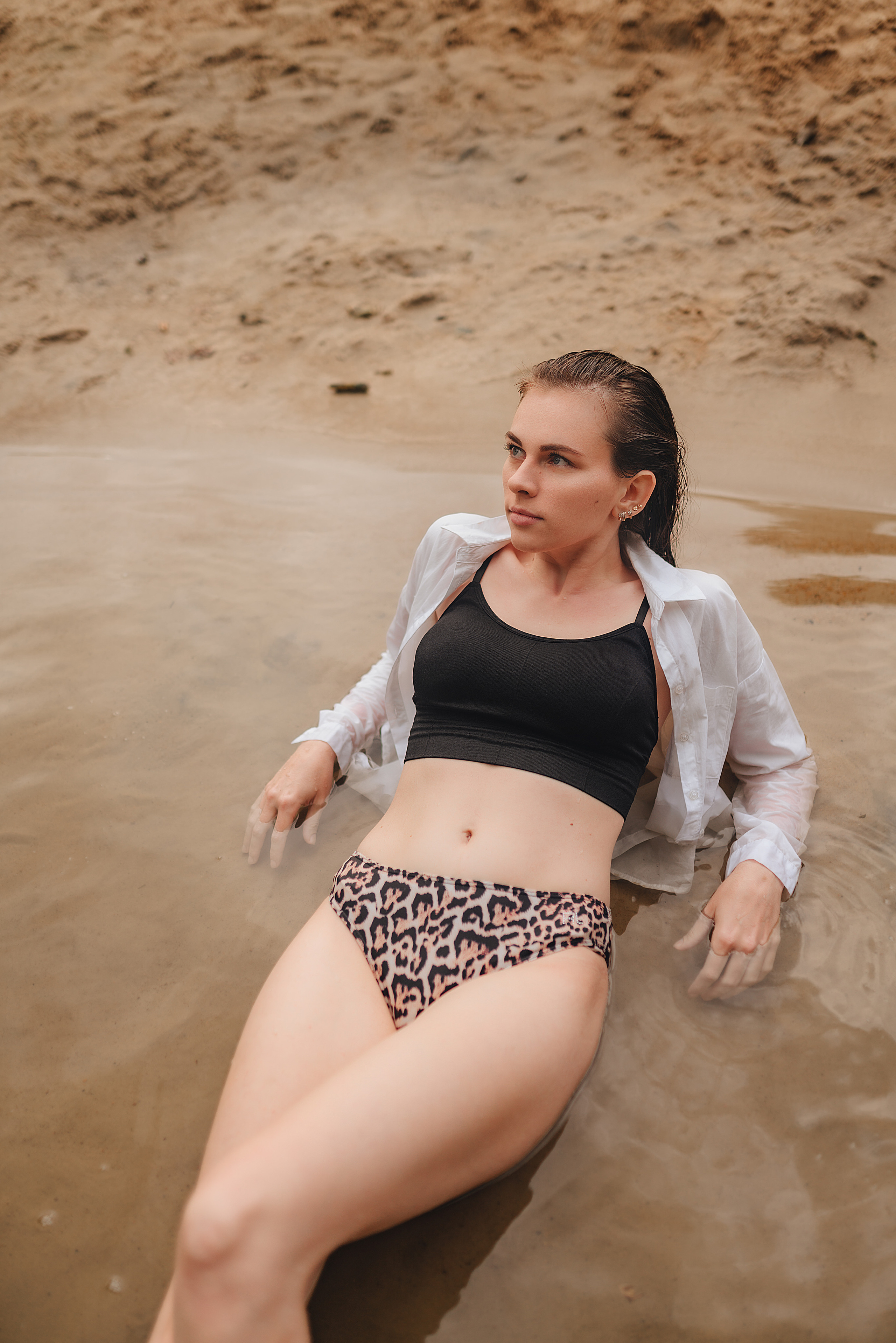 Кристина |Съемка в реке. Фотограф Карина Шмулёва. Воронеж и область