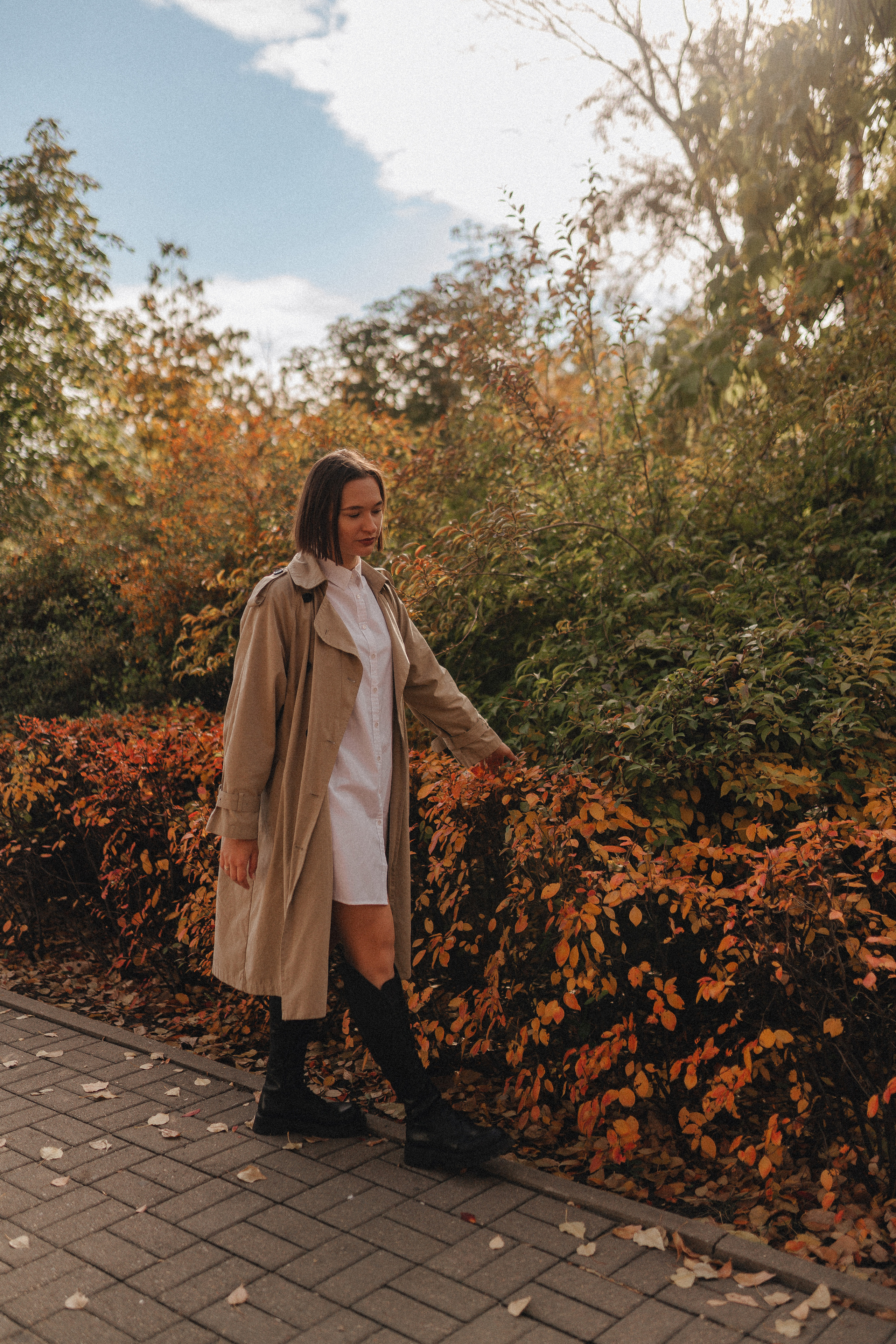 Осенняя прогулка в городском парке. Фотограф Карина Шмулёва. Воронеж и область