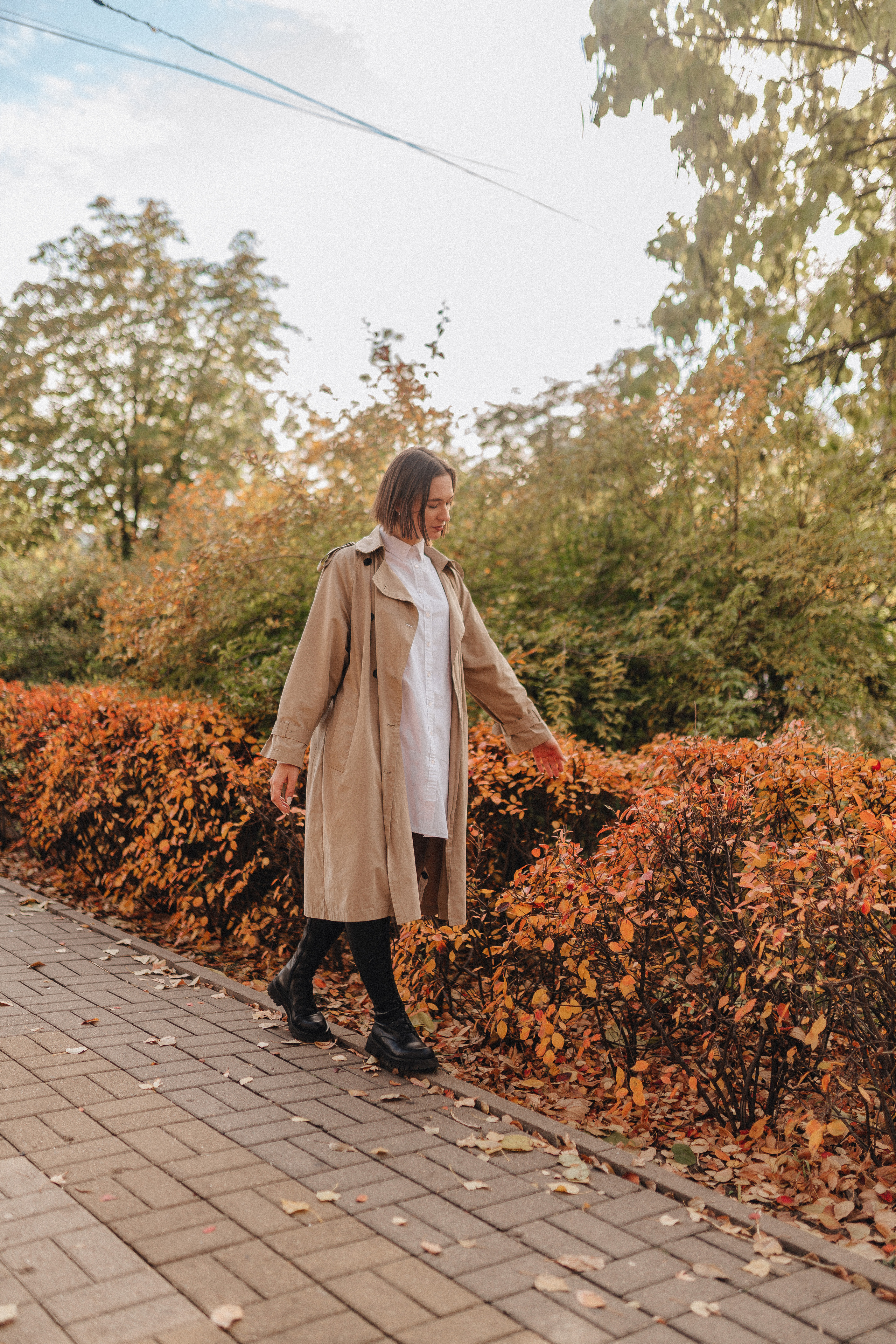 Осенняя прогулка в городском парке. Фотограф Карина Шмулёва. Воронеж и область