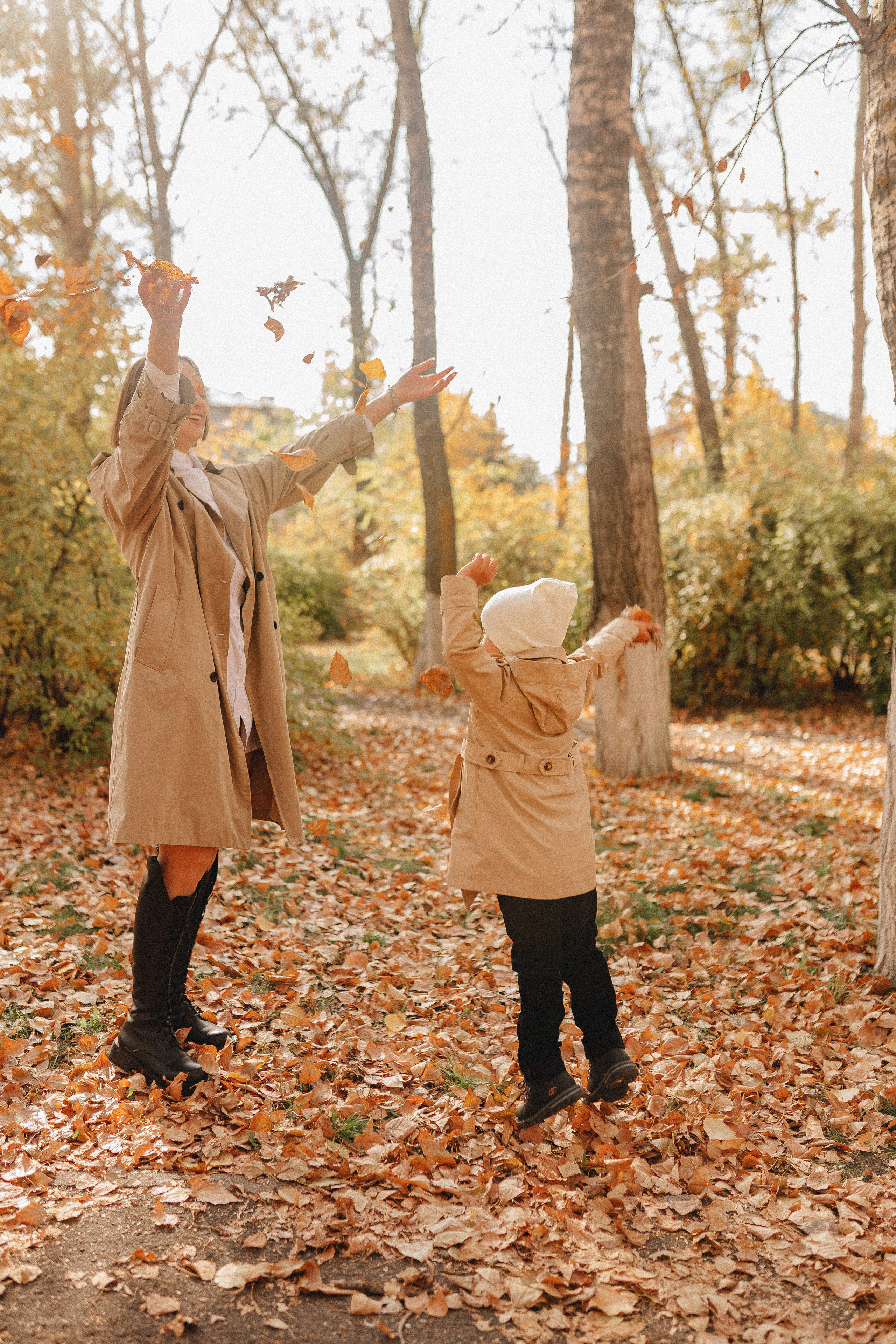 Осенняя прогулка в городском парке. Фотограф Карина Шмулёва. Воронеж и область