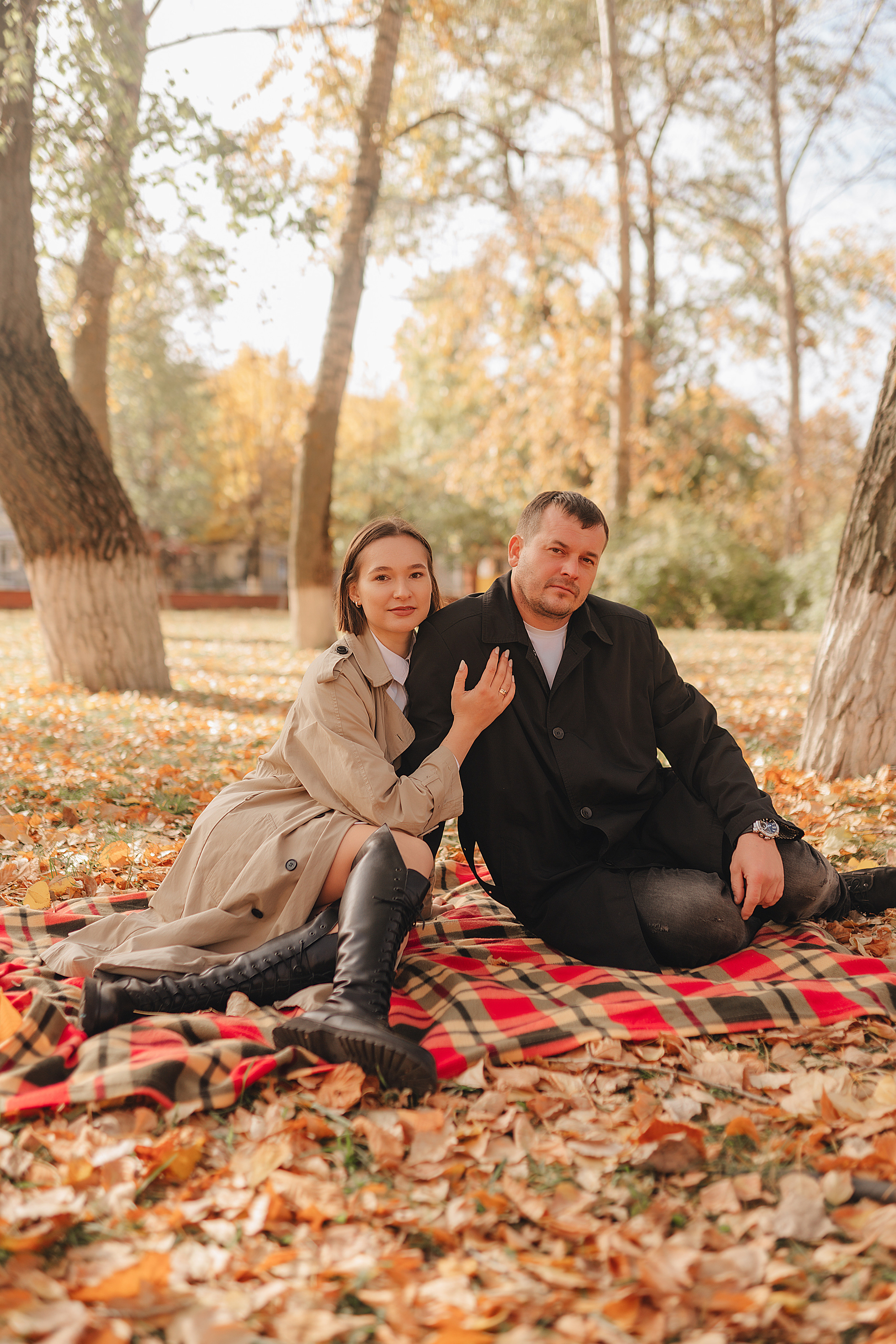 Осенняя прогулка в городском парке. Фотограф Карина Шмулёва. Воронеж и область
