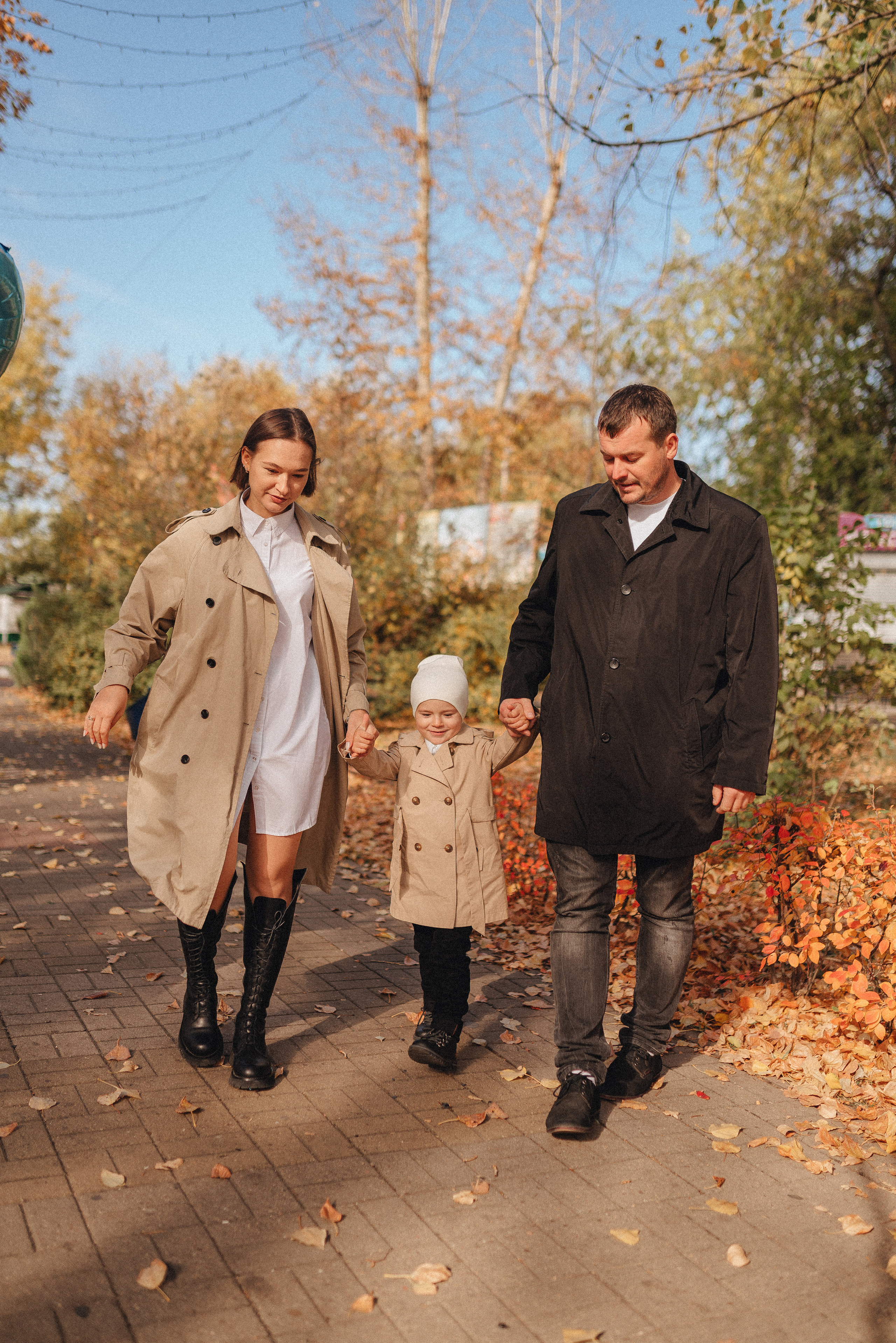 Осенняя прогулка в городском парке. Фотограф Карина Шмулёва. Воронеж и область