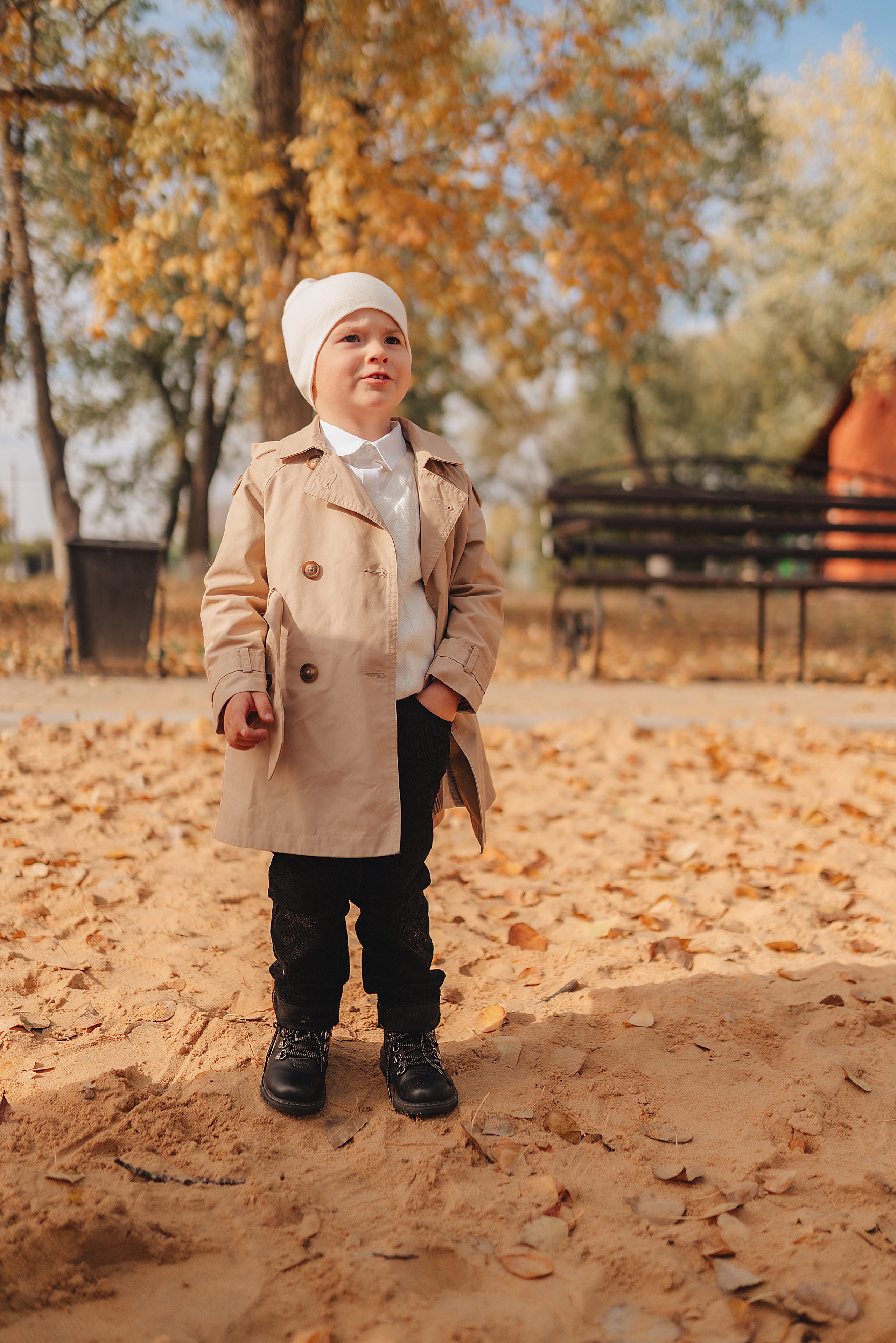 Осенняя прогулка в городском парке. Фотограф Карина Шмулёва. Воронеж и область