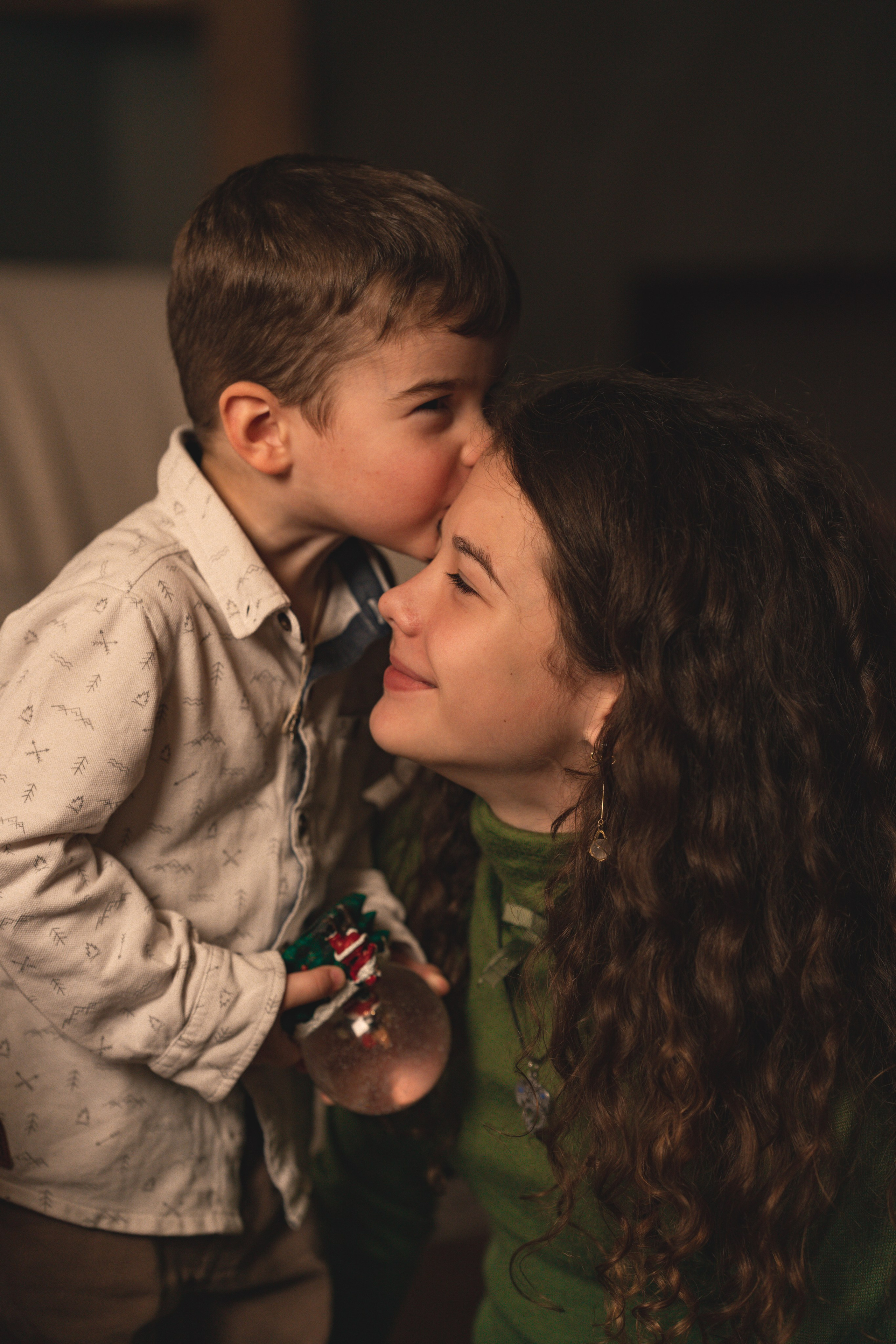 Новогодняя история большой прекрасной семьи Ирины. Семейный и портретный фотограф в Санкт-Петербурге Татьяна Гримоть