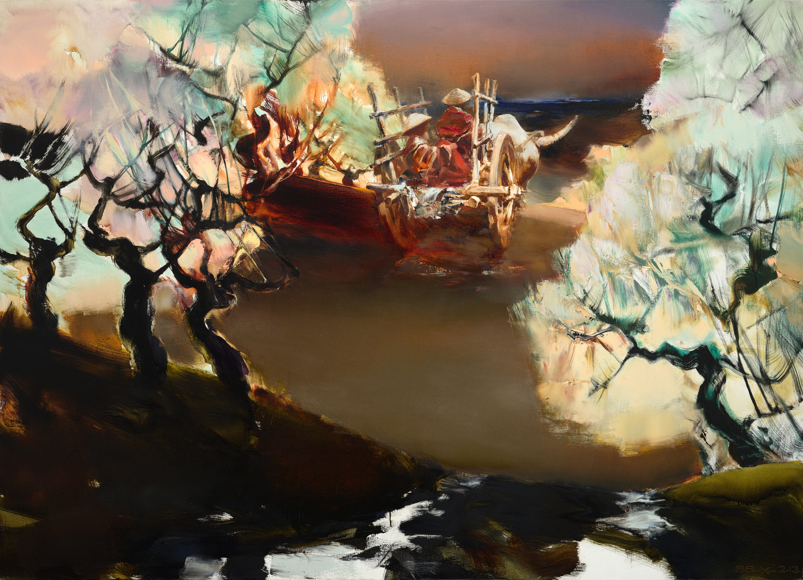 Числа Фибоначчи 89,21,1 (Антон Фролов, художник) - фотограф Сергей Денисенко