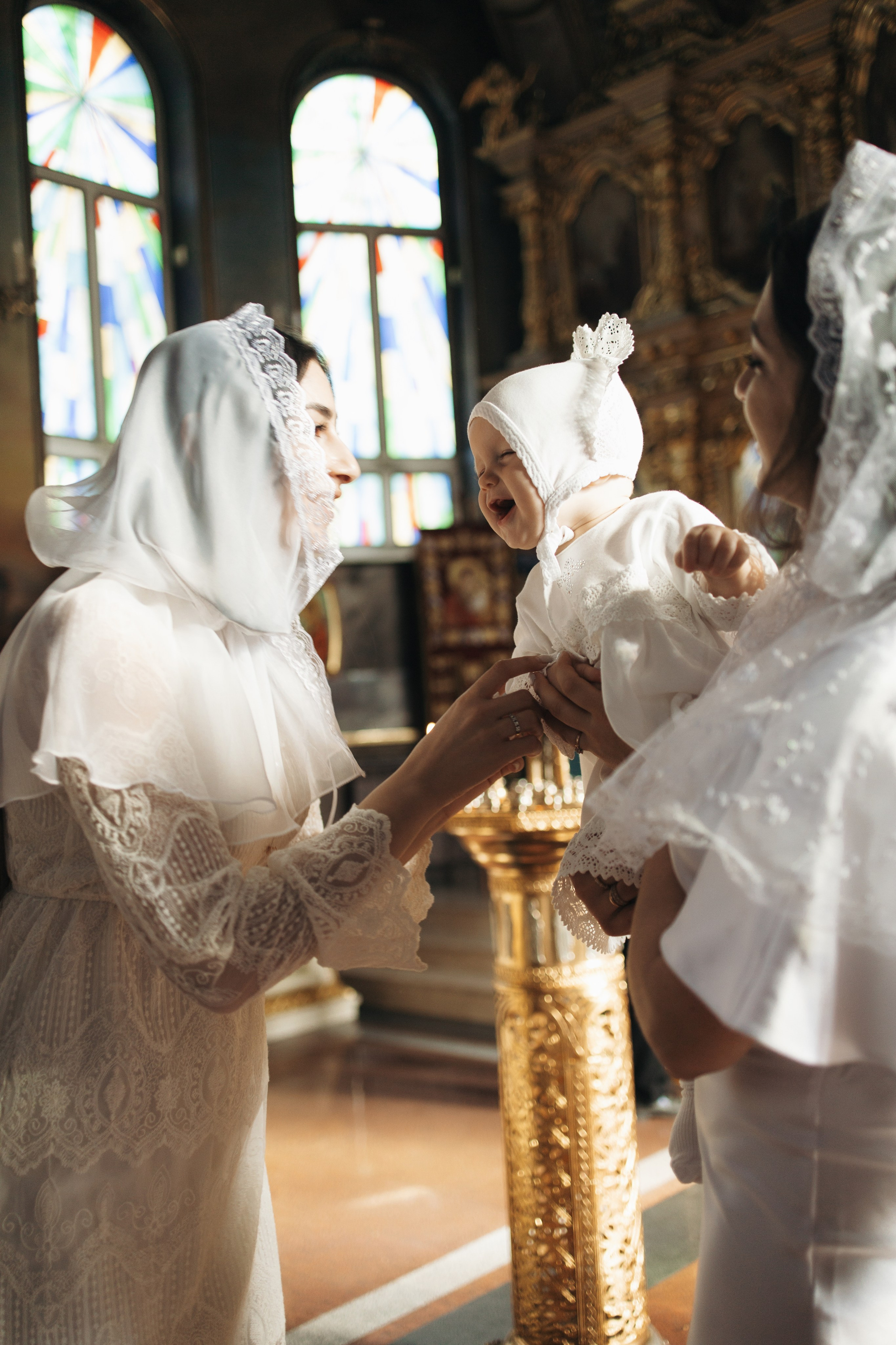 Крещение Арины. Самый теплый фотограф в Краснодаре Рябоконь Ксения