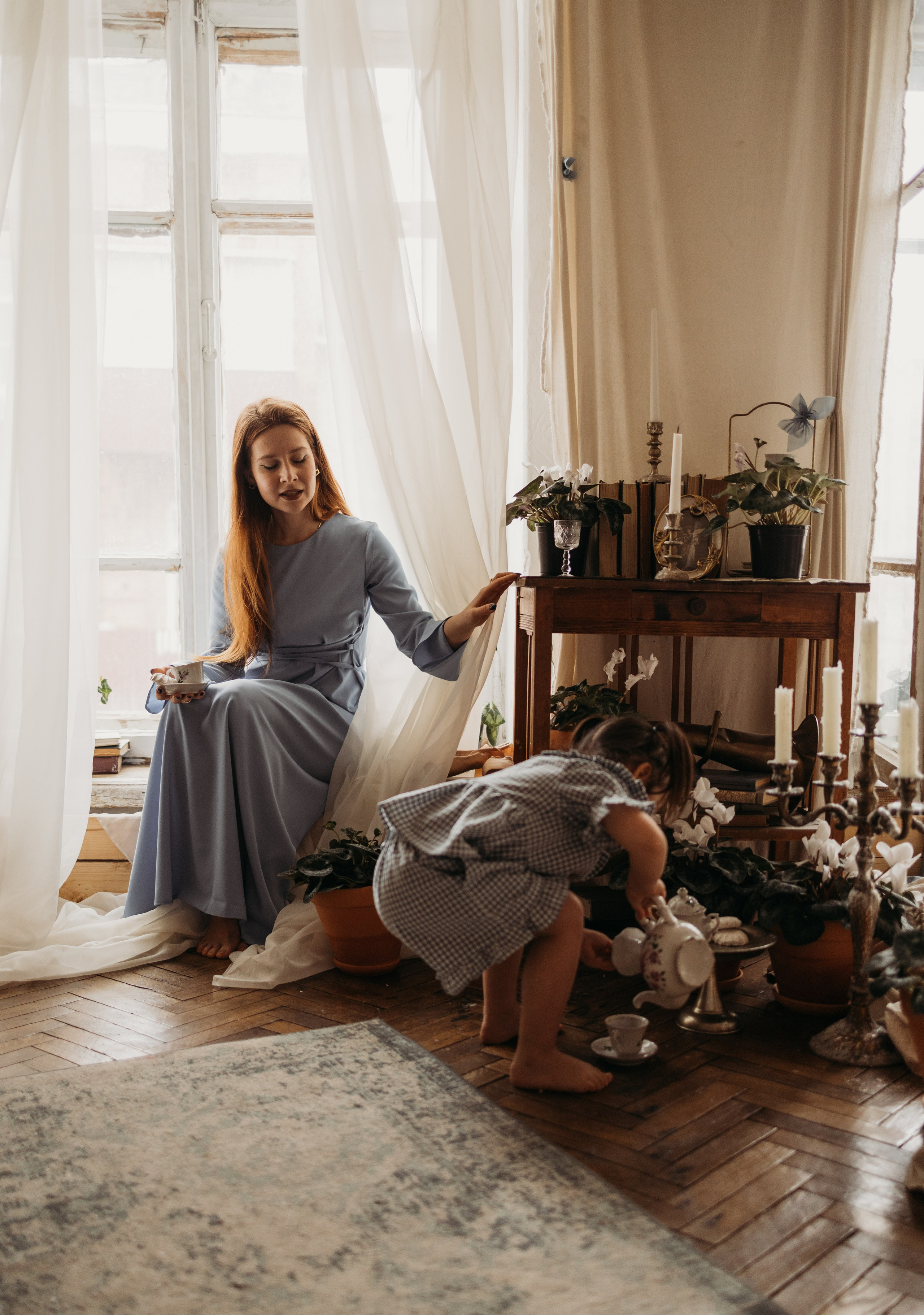 Алина и Мира. Фотограф Алевтина Матешук