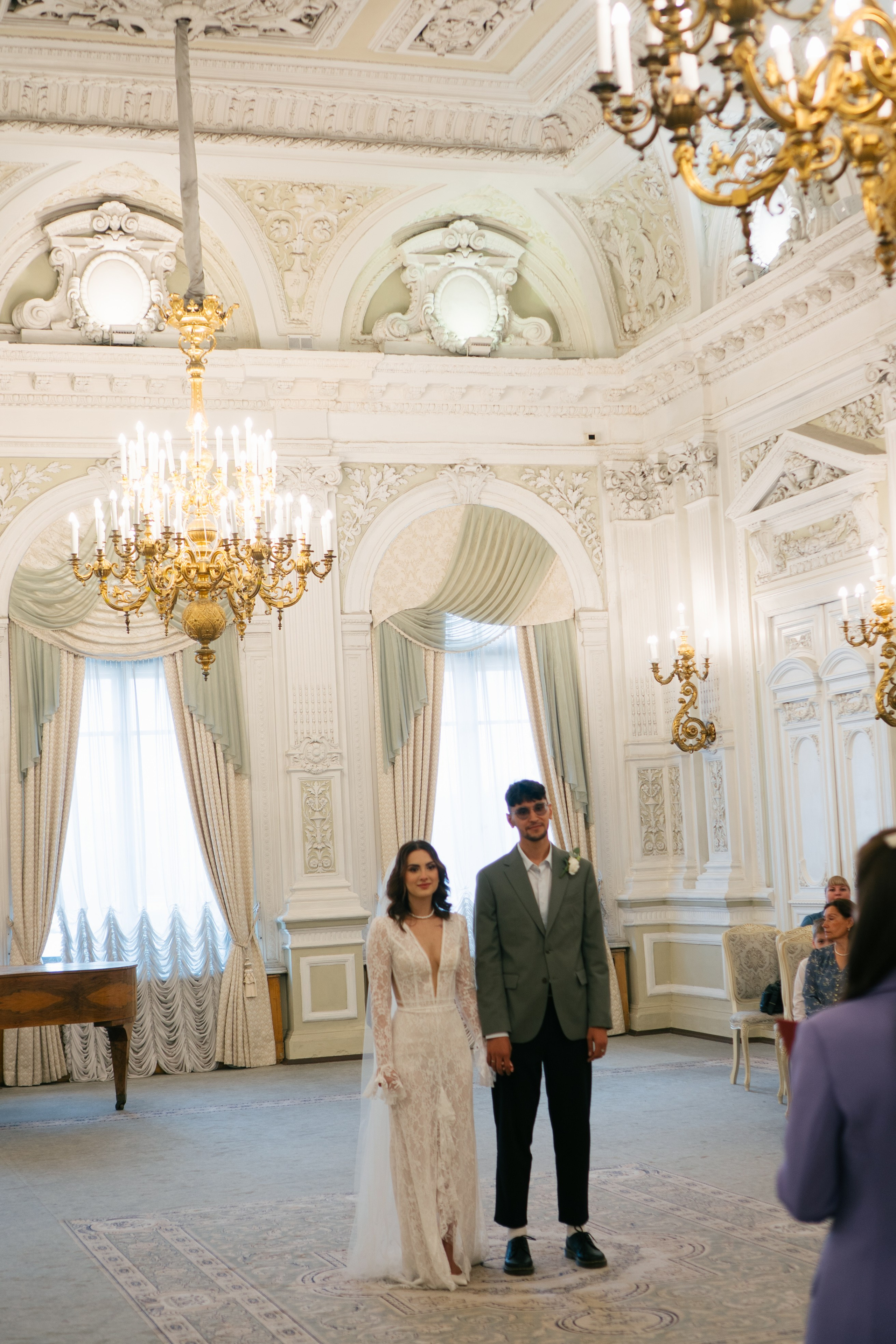СВАДЕБНАЯ СЬЕМКА В ПЕРВОМ ДВОРЦЕ БРАКОСОЧЕТАНИЯ. Профессиональный фотограф, Санкт-Петербург — Виктория Богомолова