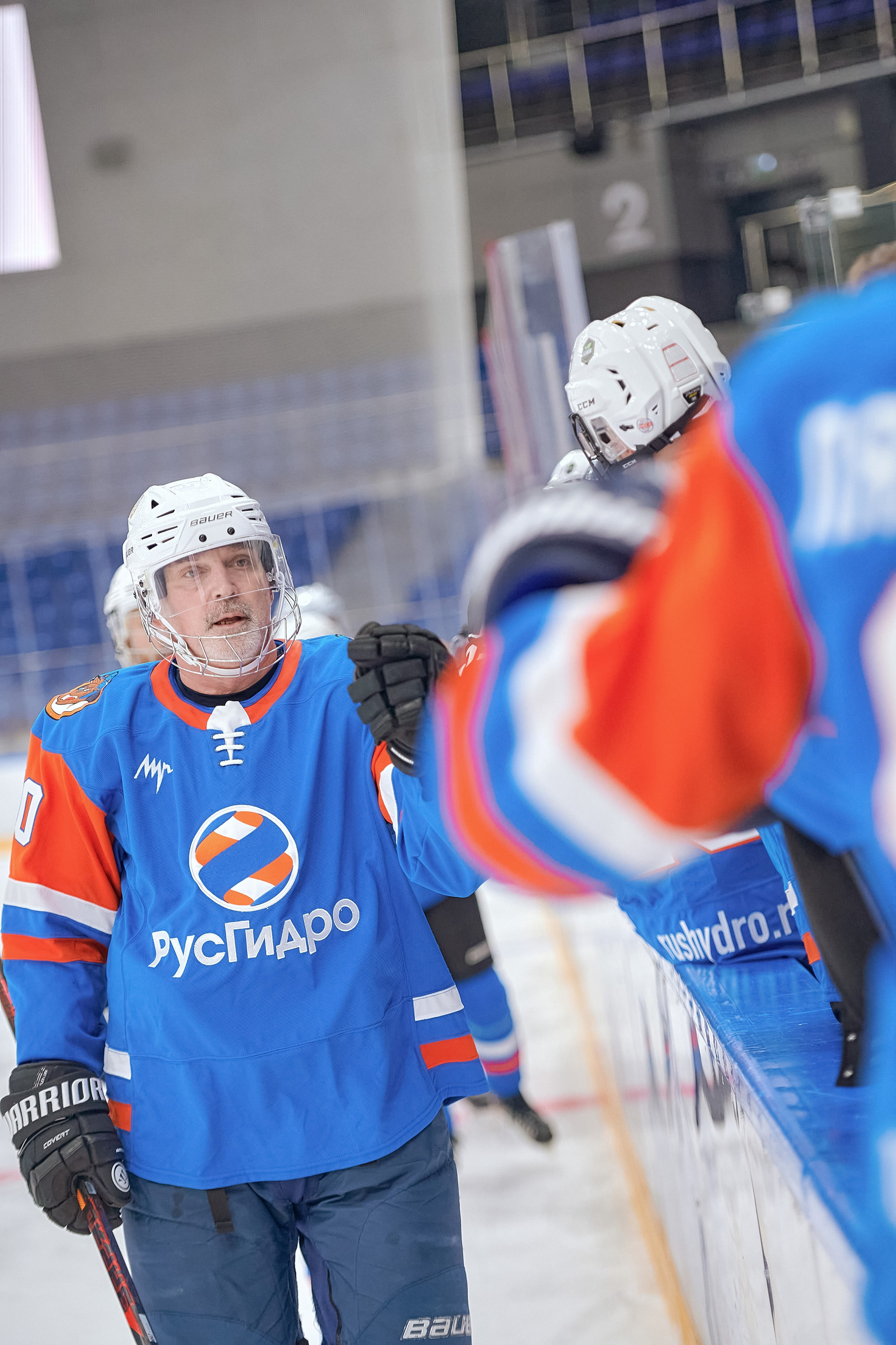 Портфолио репортажной фотосъёмки: Кристалл арена — Хоккей — РусГидро. Фотограф Яковлев Роман — Красноярск