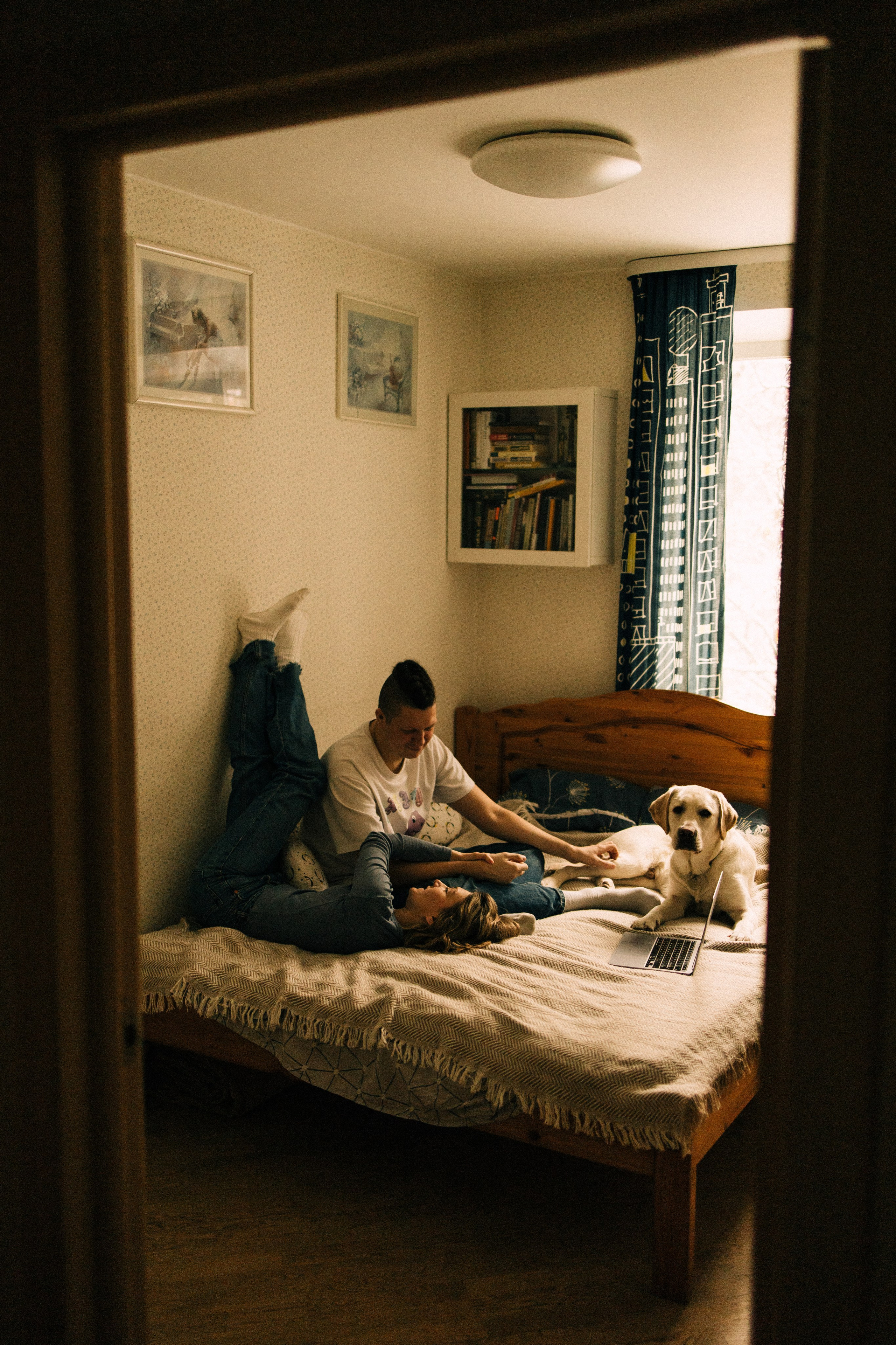 Дома трое. Фотограф Настя Леонова