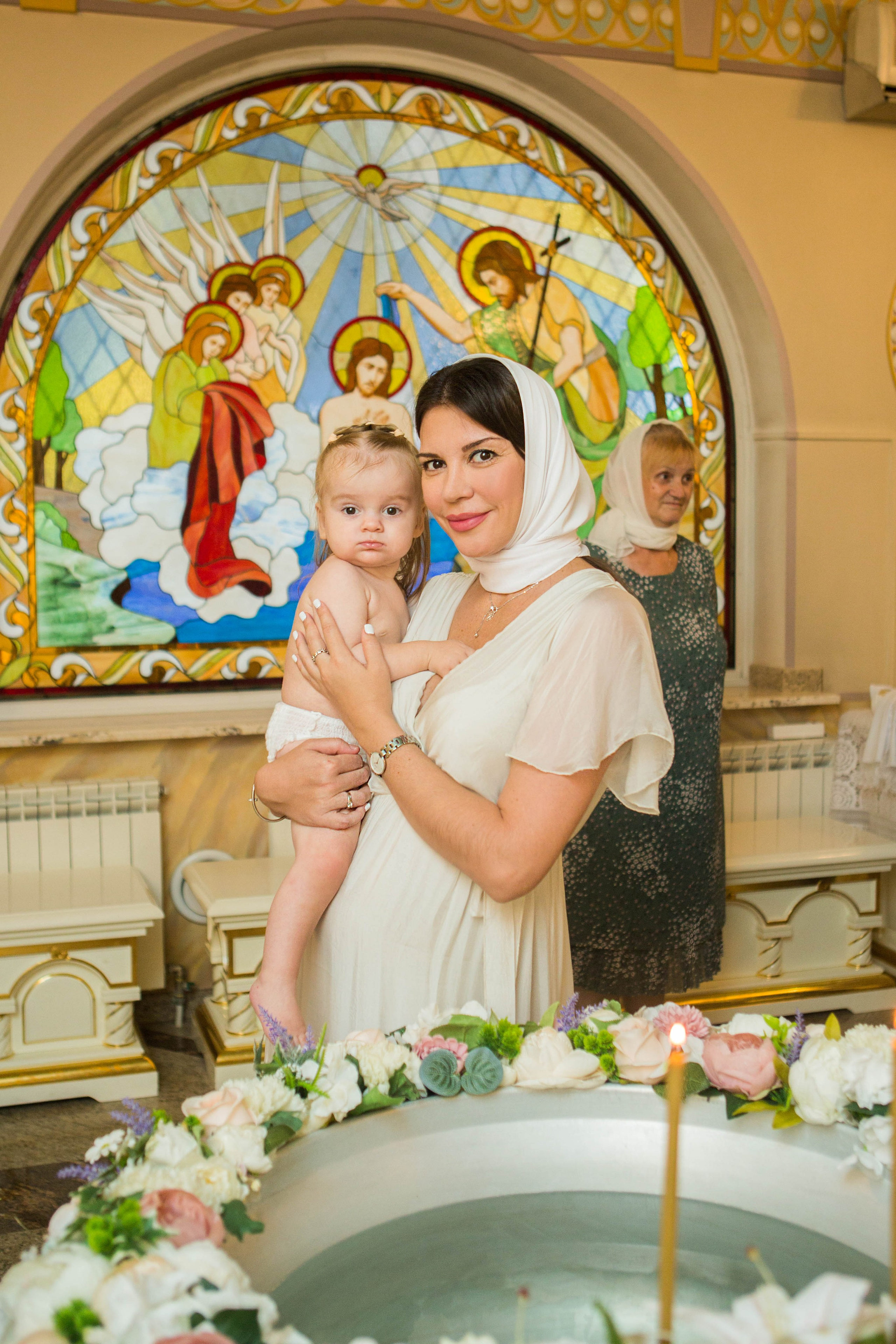 Крещение Дарьи. Храм в честь иконы Божией Матери Целительница. Свадебный семейный и детский фотограф в Краснодаре Карина Федоровская