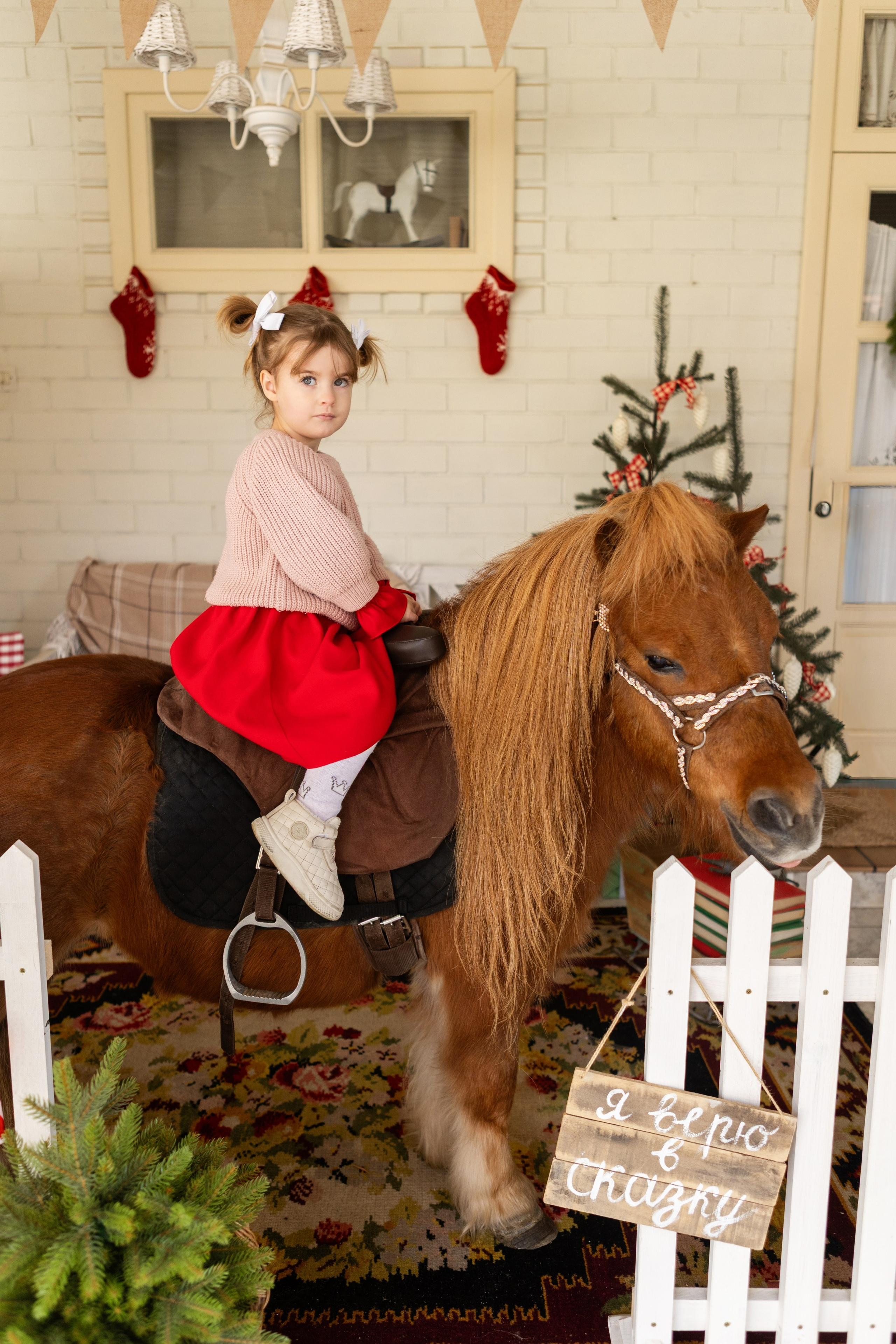 Символ 2026 года «Пони-Бонус». Фотостудия Ольги Сурухановой. Свадебный семейный и детский фотограф в Краснодаре Карина Федоровская