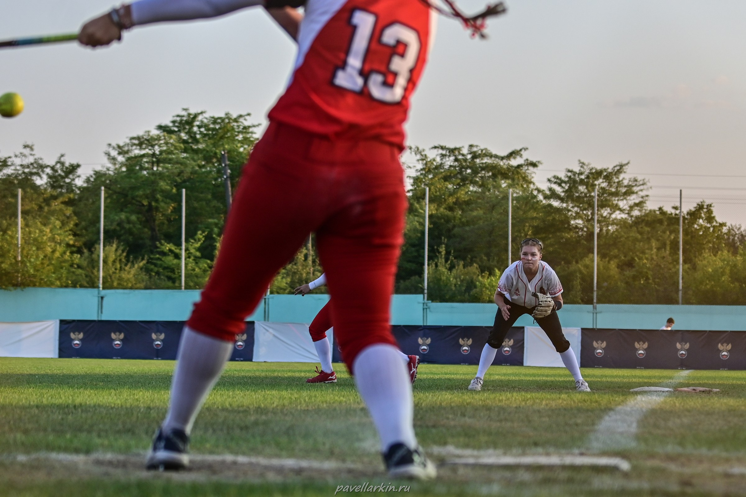 Софтбол: Финал юношеской спартакиады 2025 года. Спортивный фотограф, фотожурналист Павел Ларькин