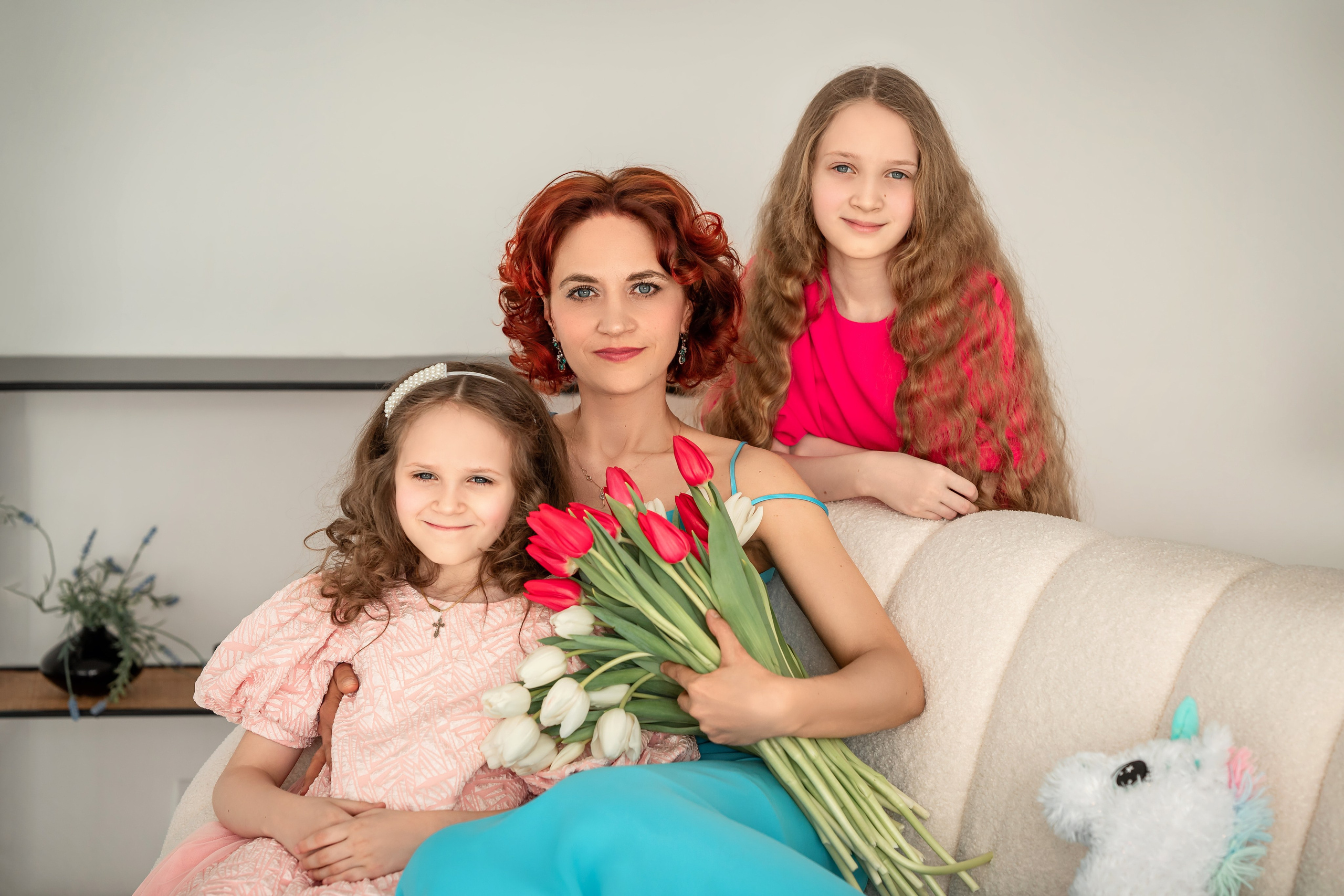 Семейные съёмки в студии. Фотограф Валентина Полунина