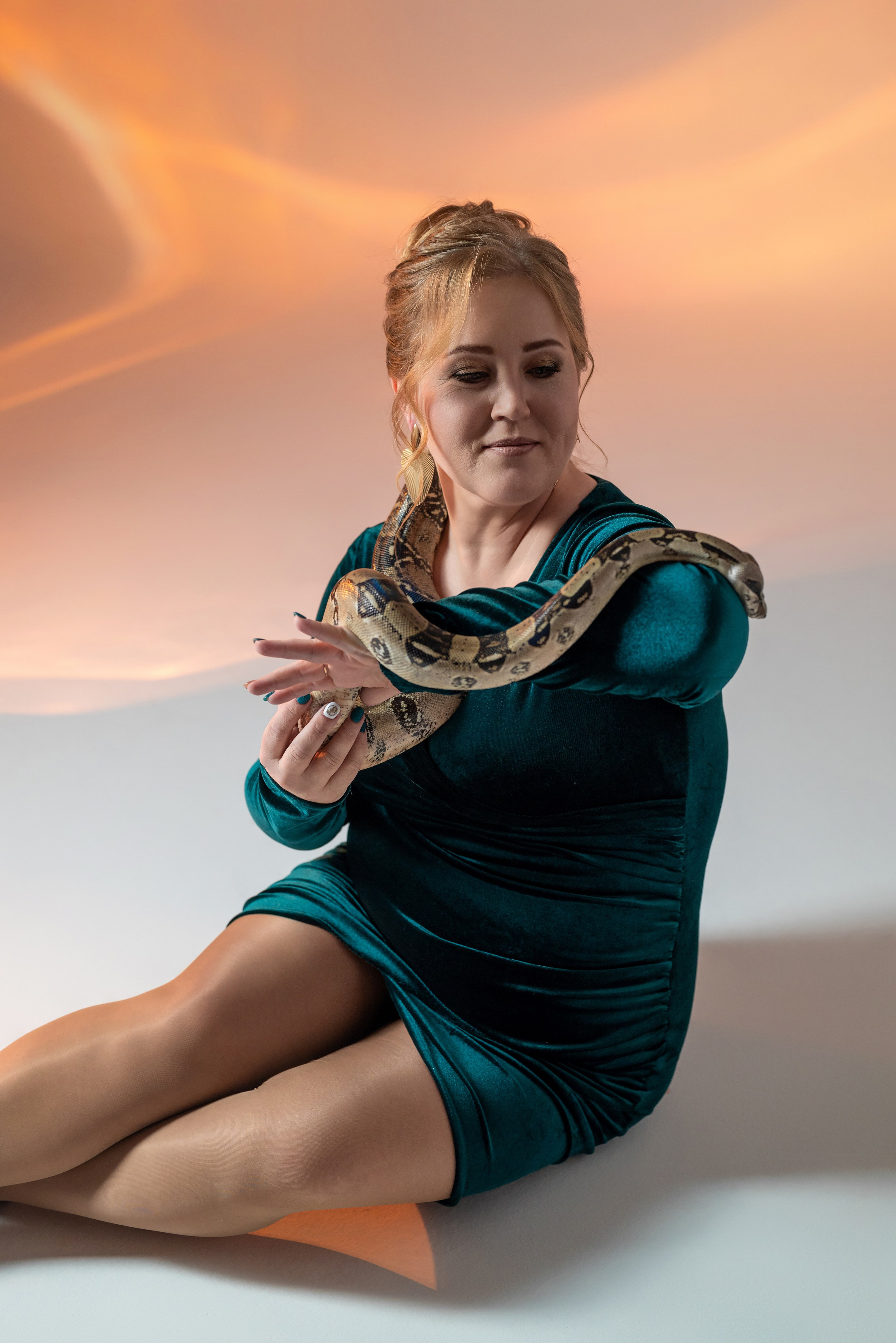 Фотопроект со змеёй 2025 г. Фотограф в городе Салават