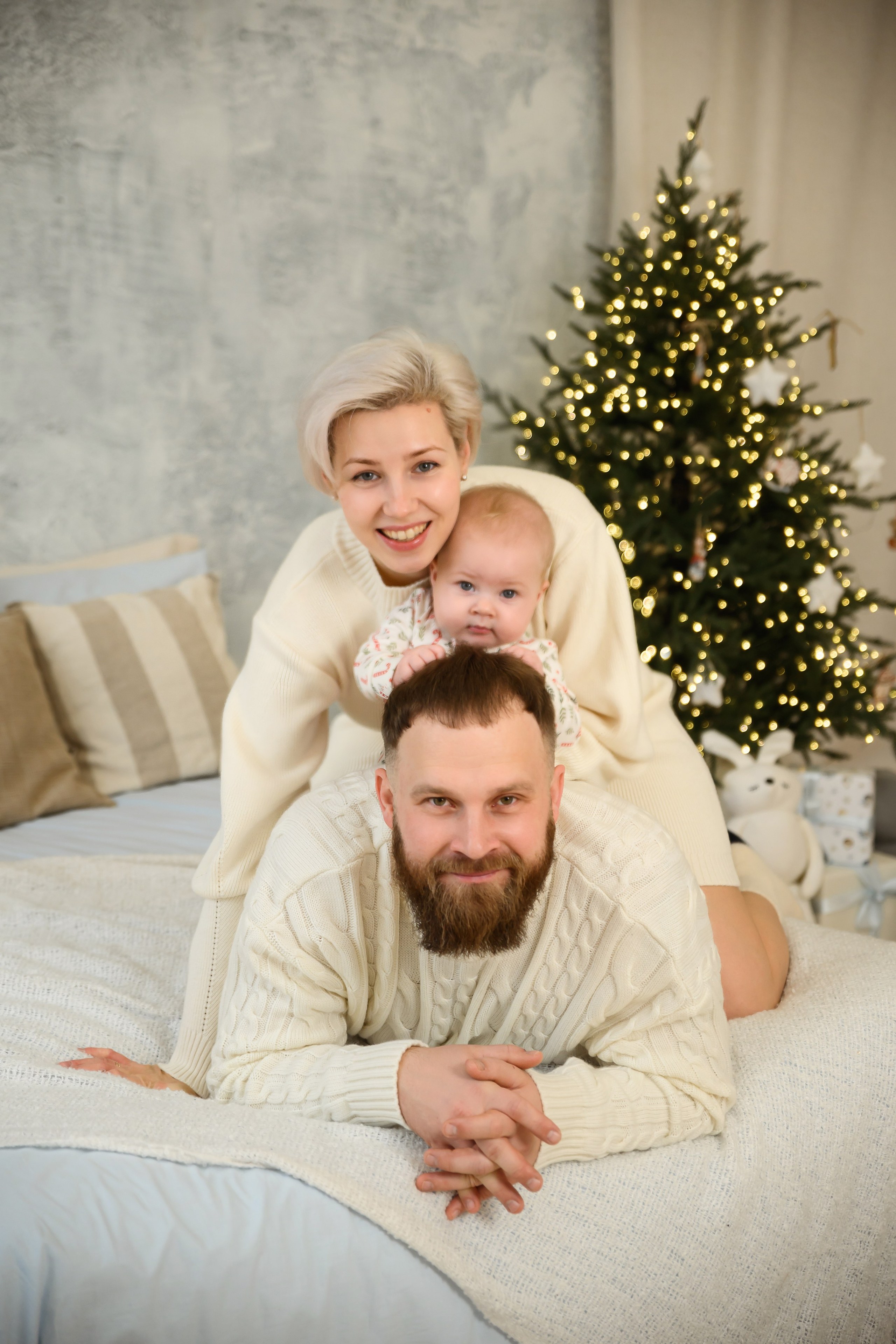 Сонечка и ее первый новый год. Фотограф новорожденных Екатеринбург, Первоуральск