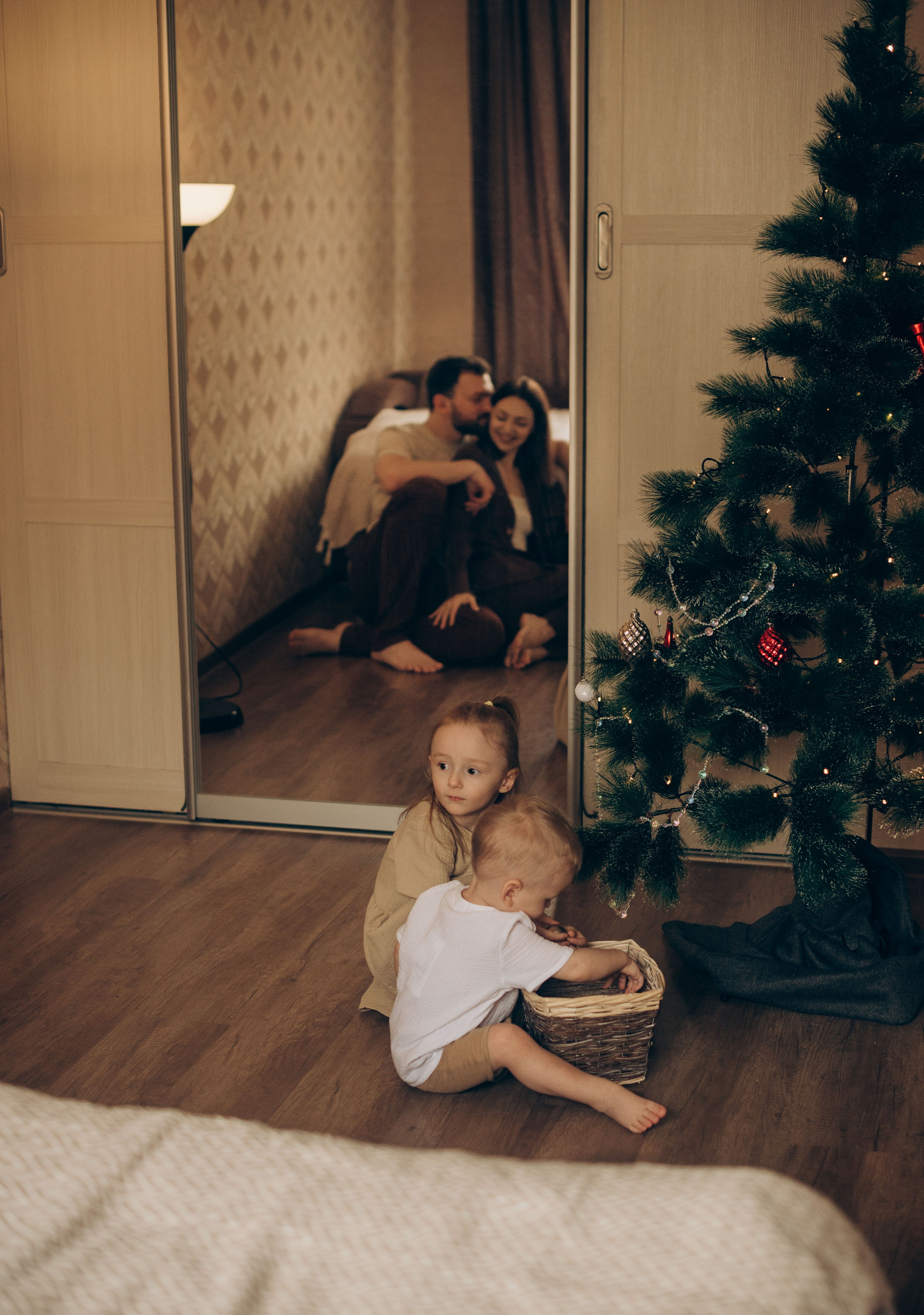 Домашние новогодние истории. Семейный фотограф в Домодедово и Москве Елена Пичугина