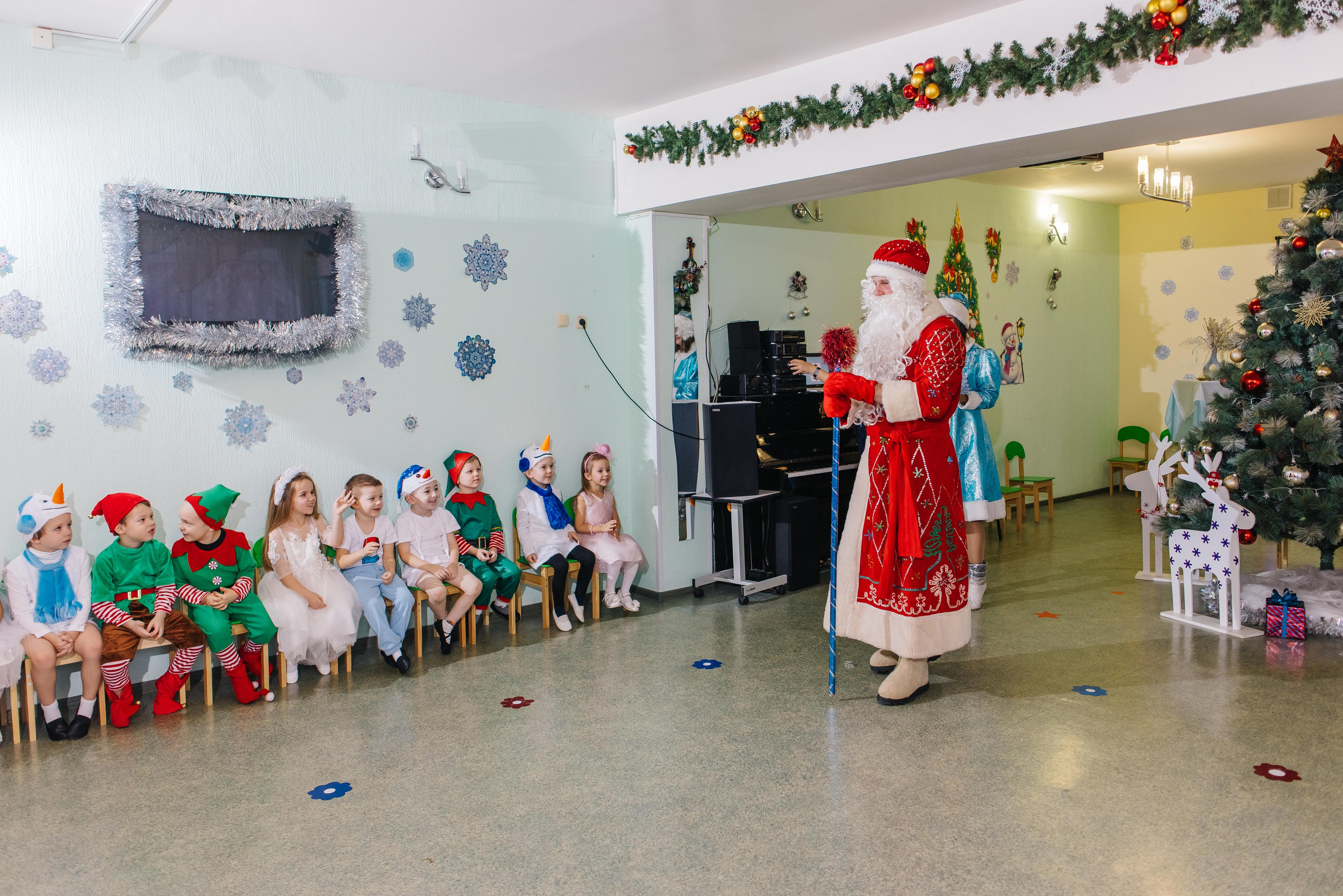 Новогодние утренники в детском саду. Свадебный и семейный фотограф Яна Стражева. Волгоград, Москва