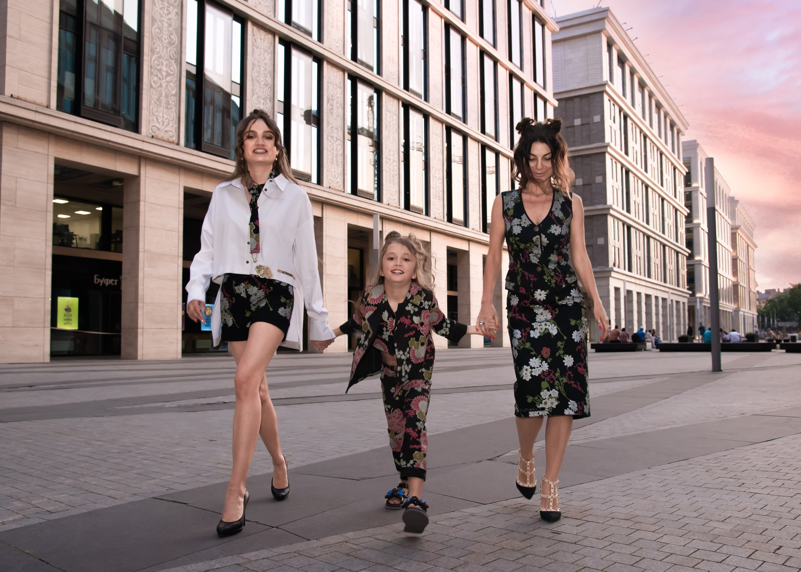 Fashion in the city. Портретный Семейный Fine-Art фотограф в Санкт-Петербурге Криулина