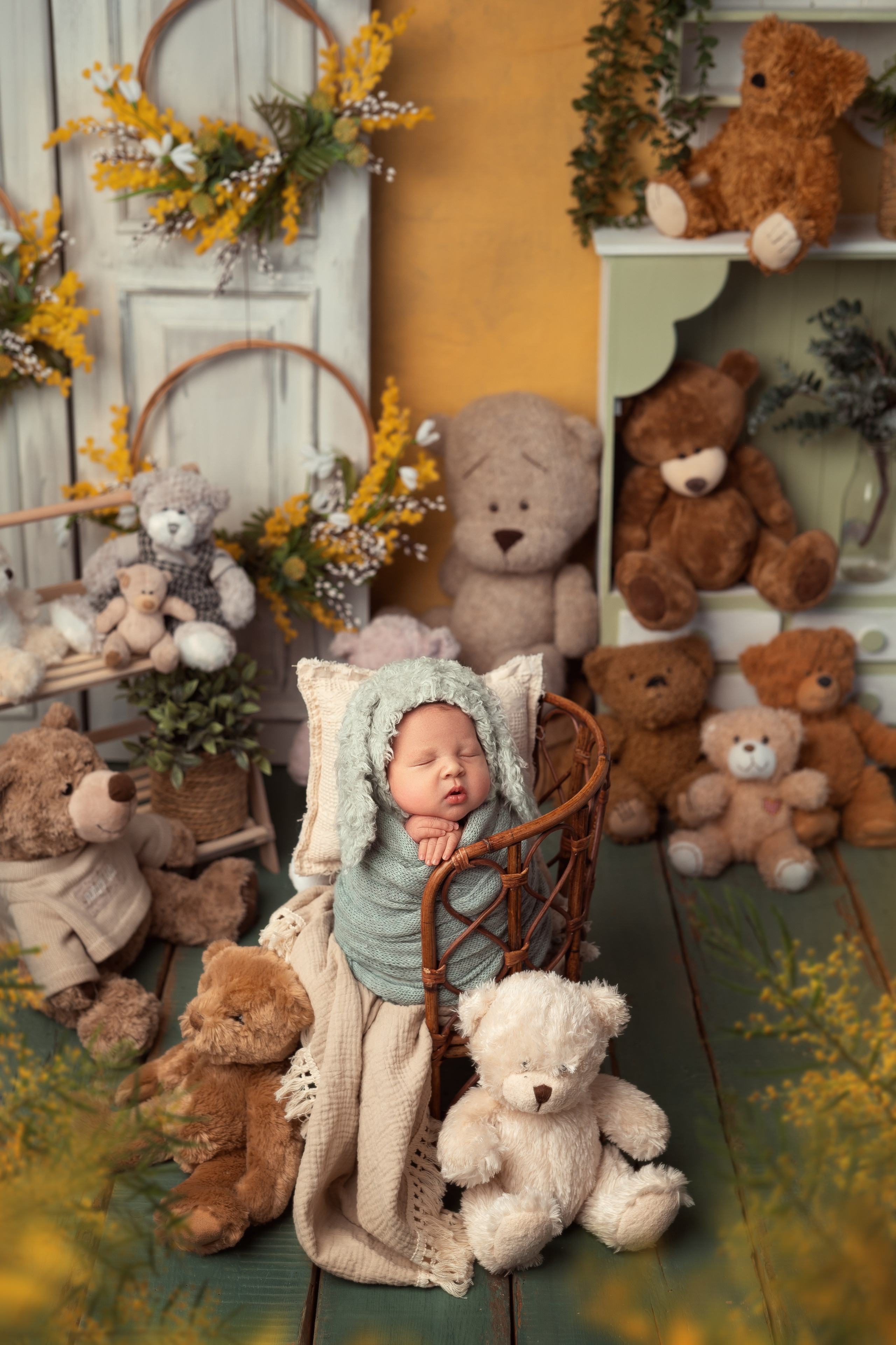 Фотосессия новорожденных в Рязани. Фотограф новорожденных г. Рязань, детский и семейный фотограф