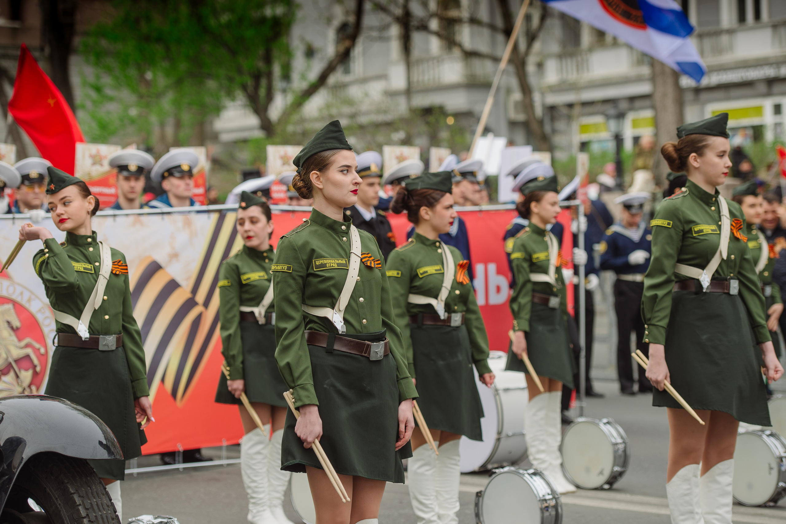 9 мая Центральная плащадь. Фотограф Мария Каюрова