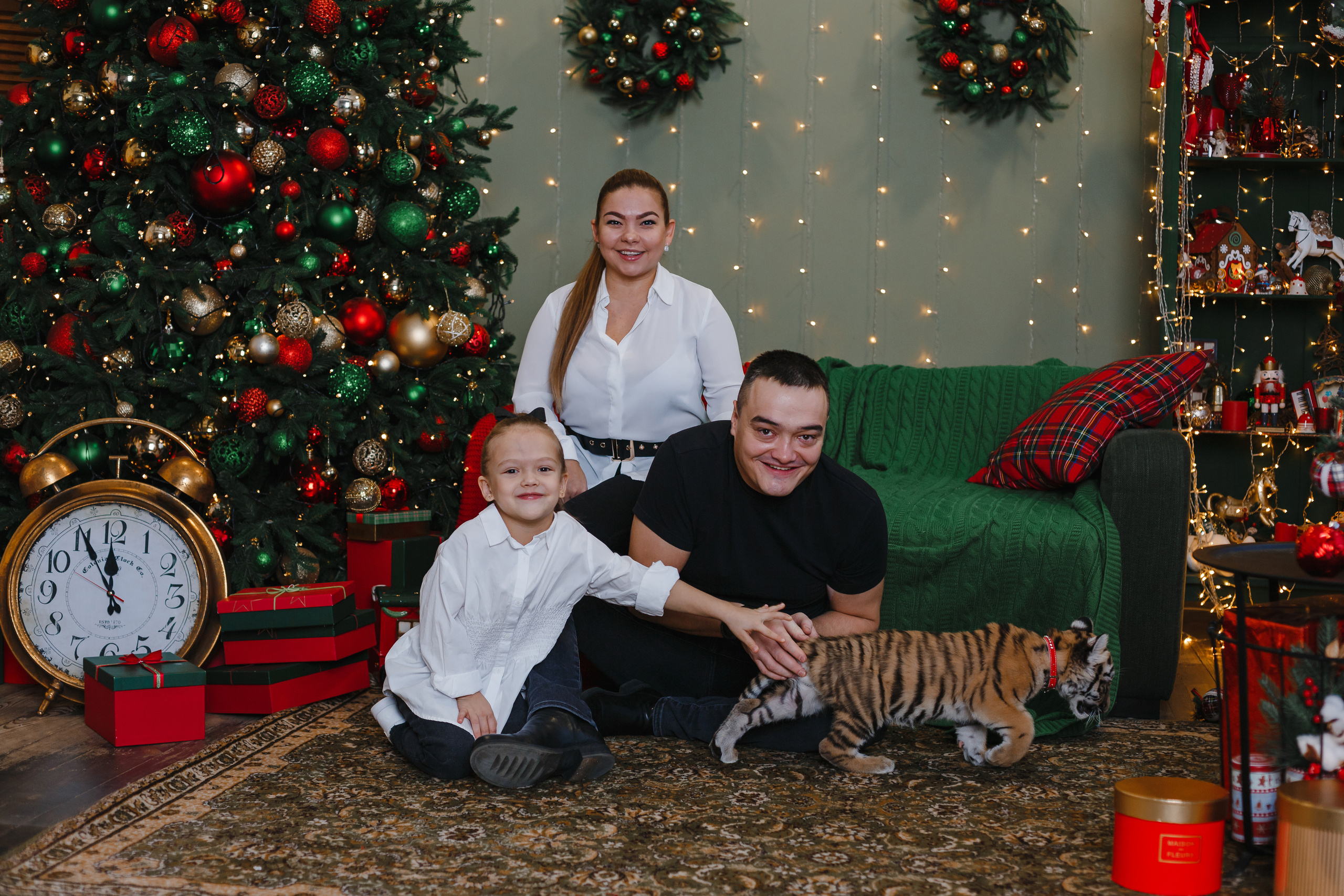 Дима, Ксения и Стеша. Семейный фотограф Николаева Ольга