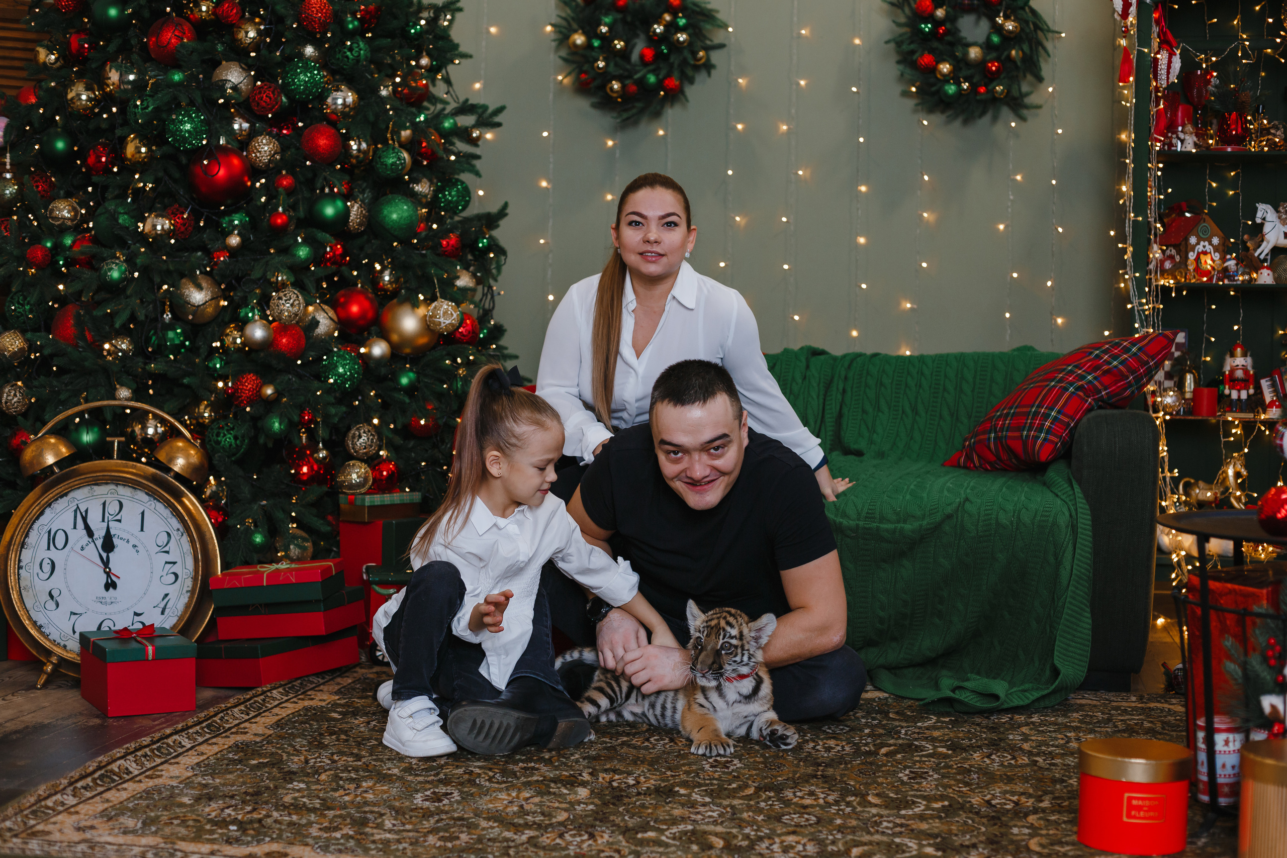 Дима, Ксения и Стеша. Семейный фотограф Николаева Ольга