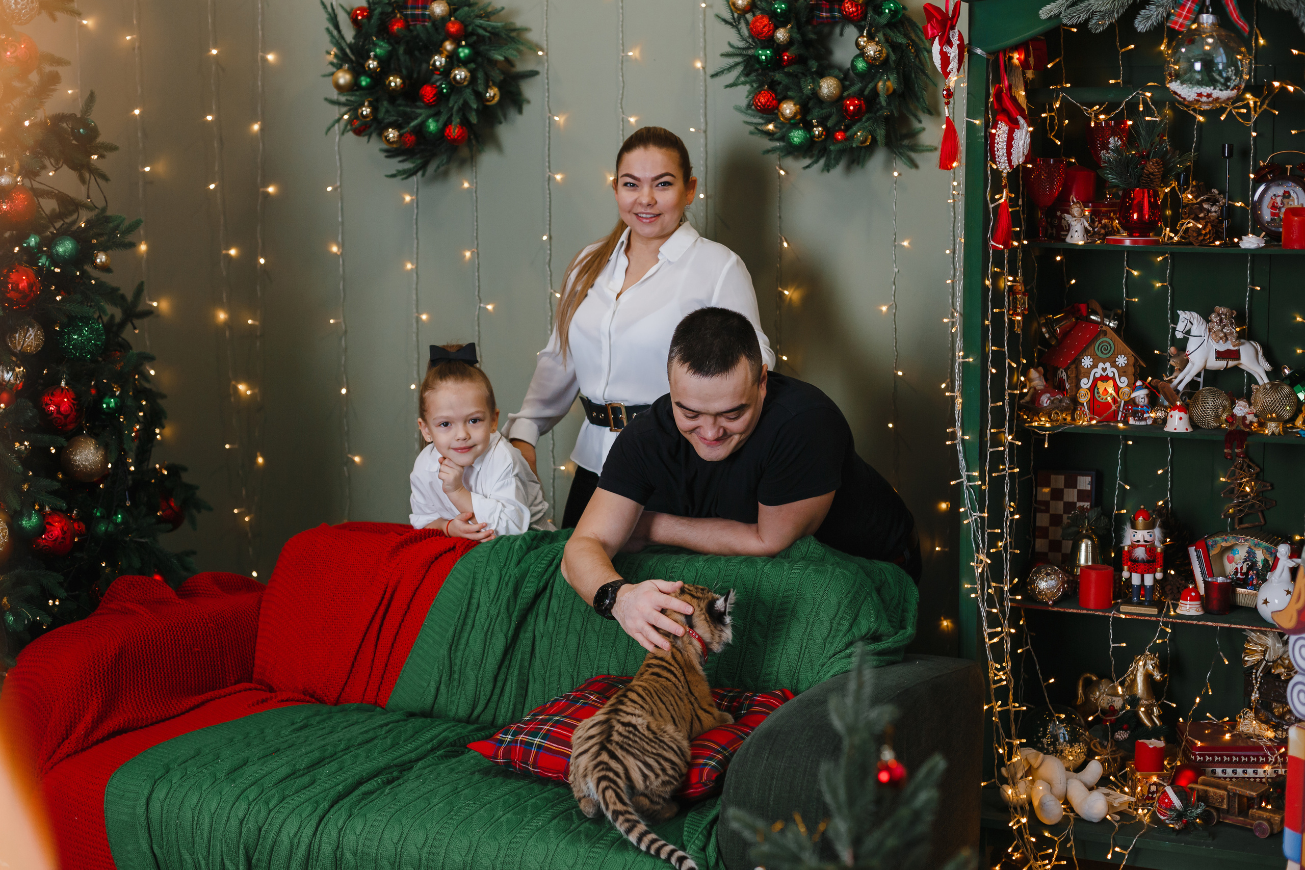 Дима, Ксения и Стеша. Семейный фотограф Николаева Ольга