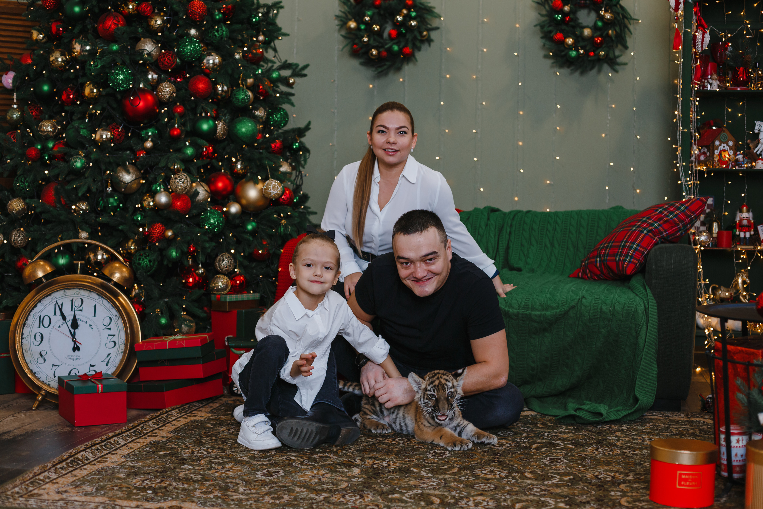 Дима, Ксения и Стеша. Семейный фотограф Николаева Ольга