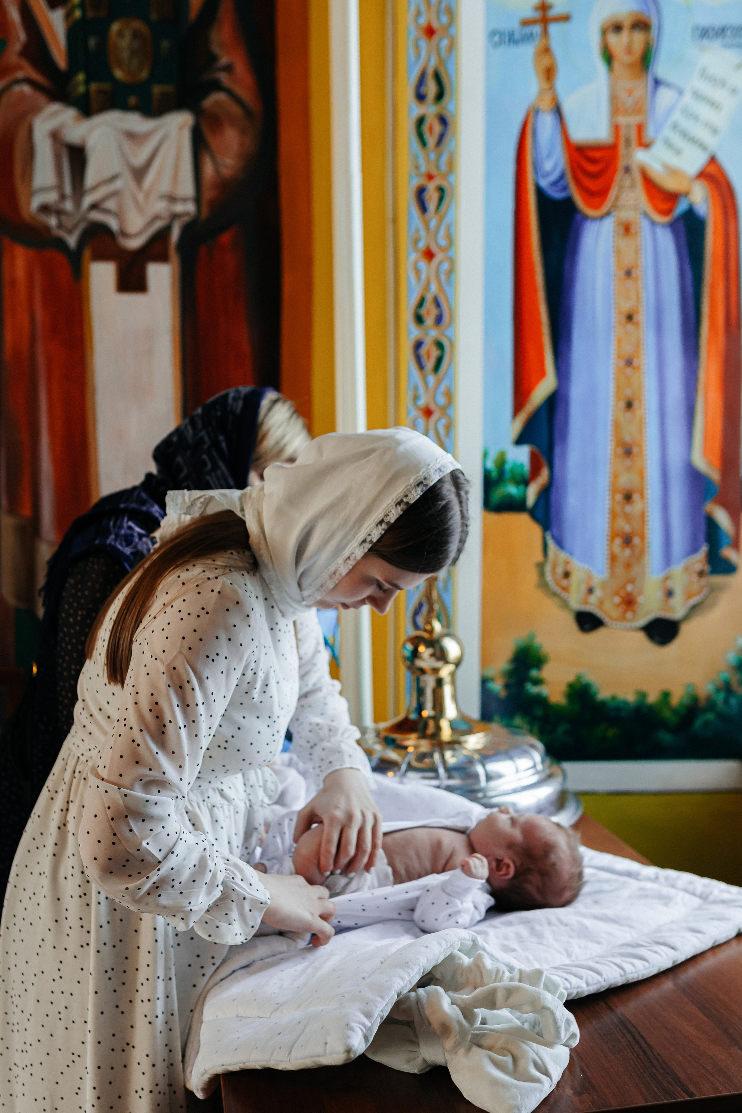 Фотосъемка крещения. Фотограф Ким Наталья в Красноярске