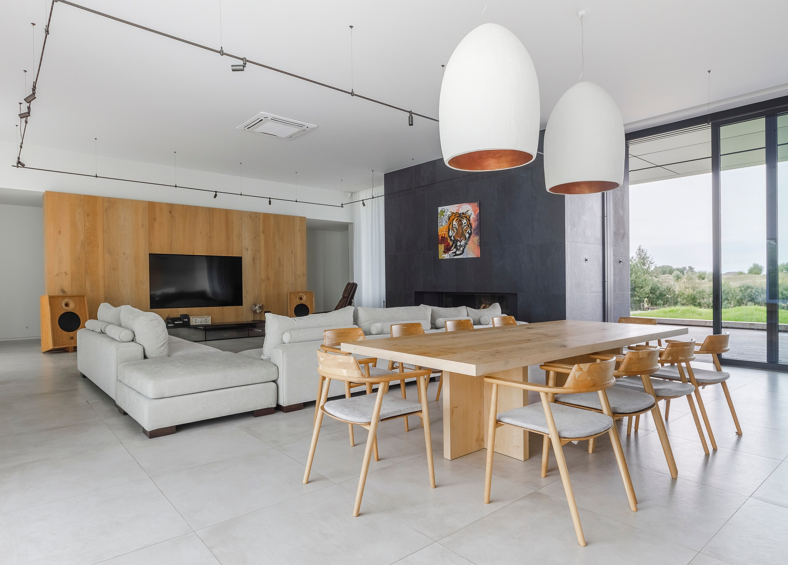 Дом в КП Завидово для копании Vesco. Интерьерный фотограф в Москве Роман Потапов