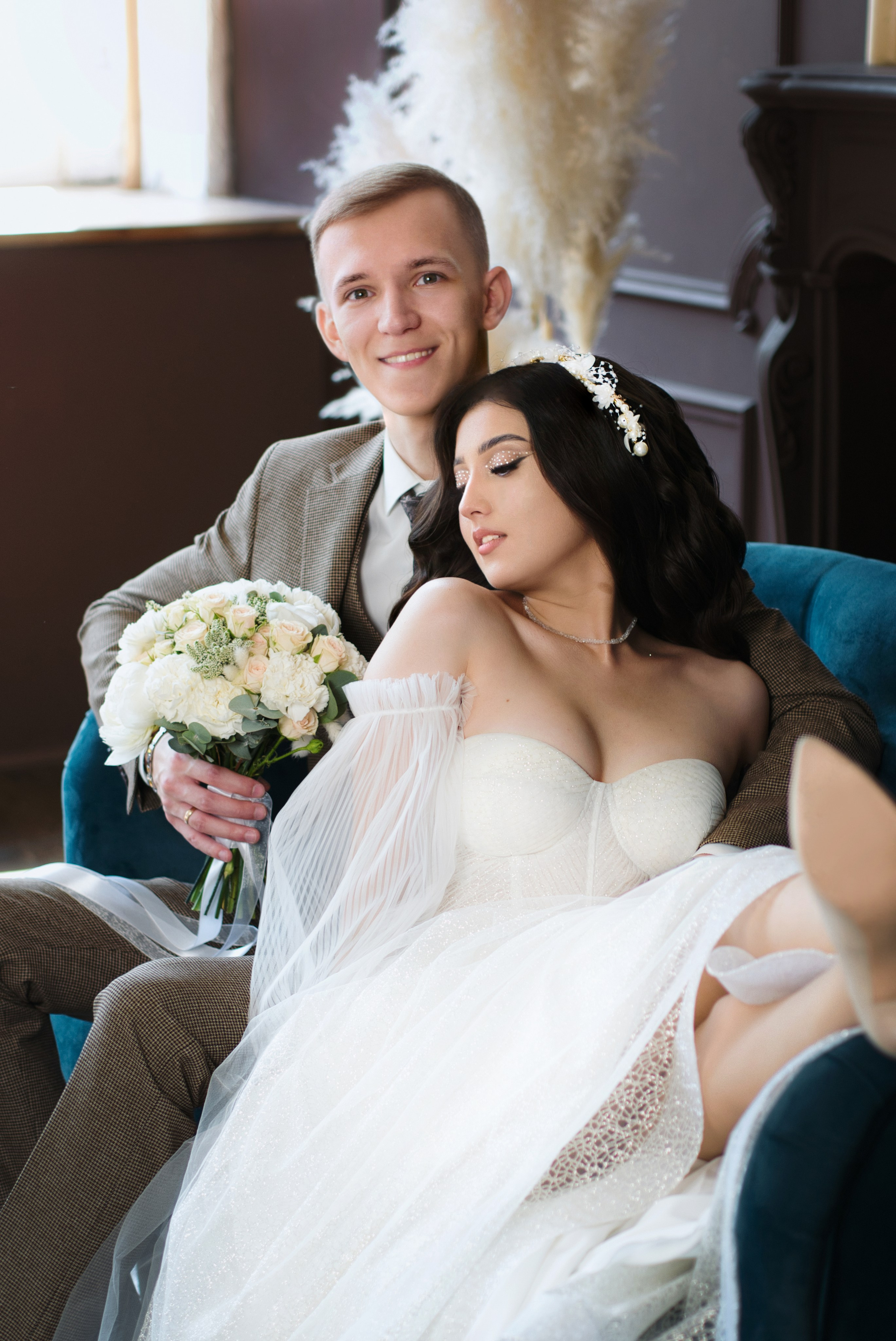 Константин и Фарида 08.07.23. Студия КРУГ. Фото и видеосъемка, видеомонтаж