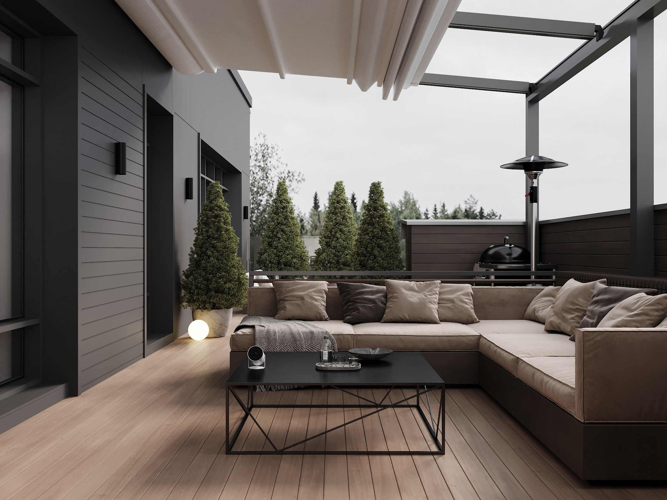 ЖК Снегири 189.0 кв.м. Дизайнер интерьера и 3D визуализатор Ванчугова Ольга