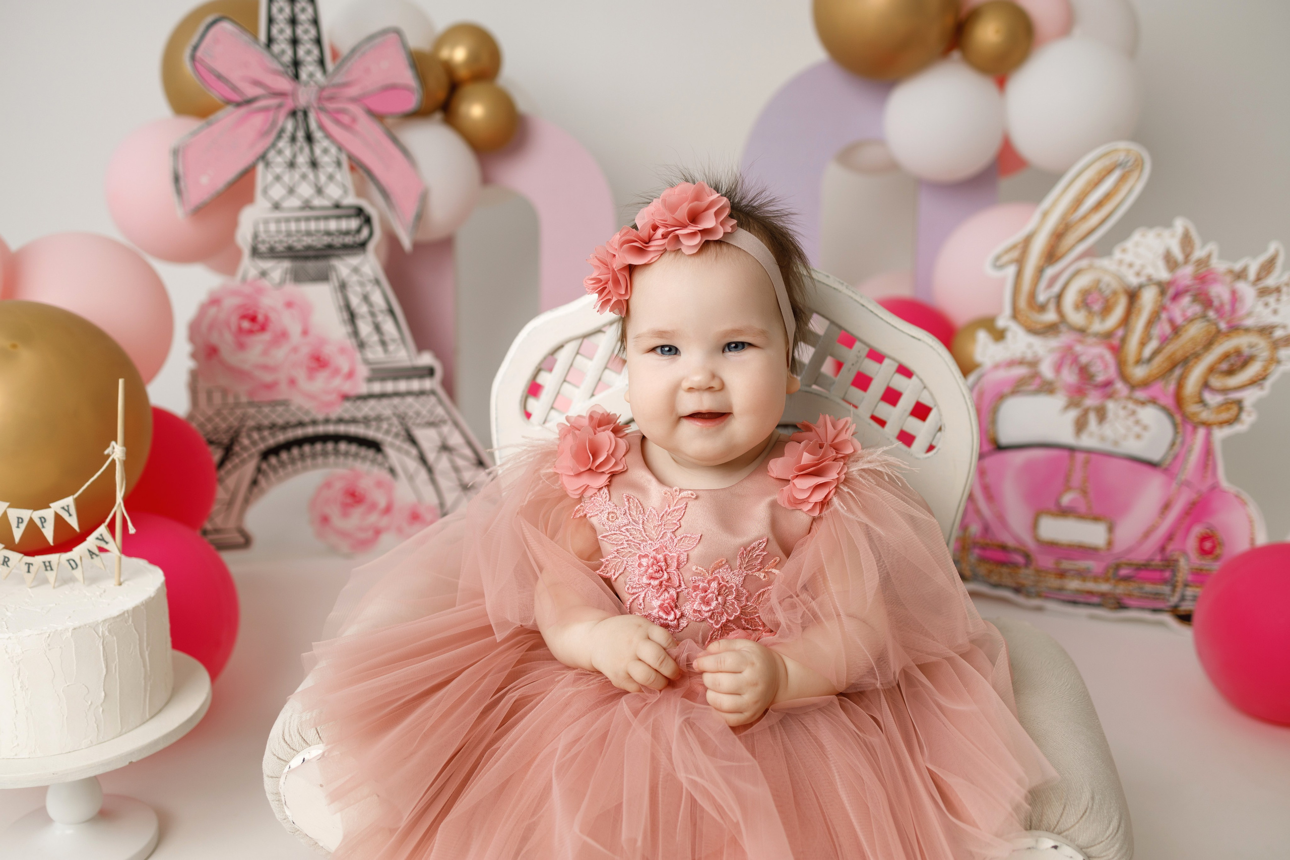 Мой первый тортик. Фотограф новорожденных в Чебоксарах Елена Смолина