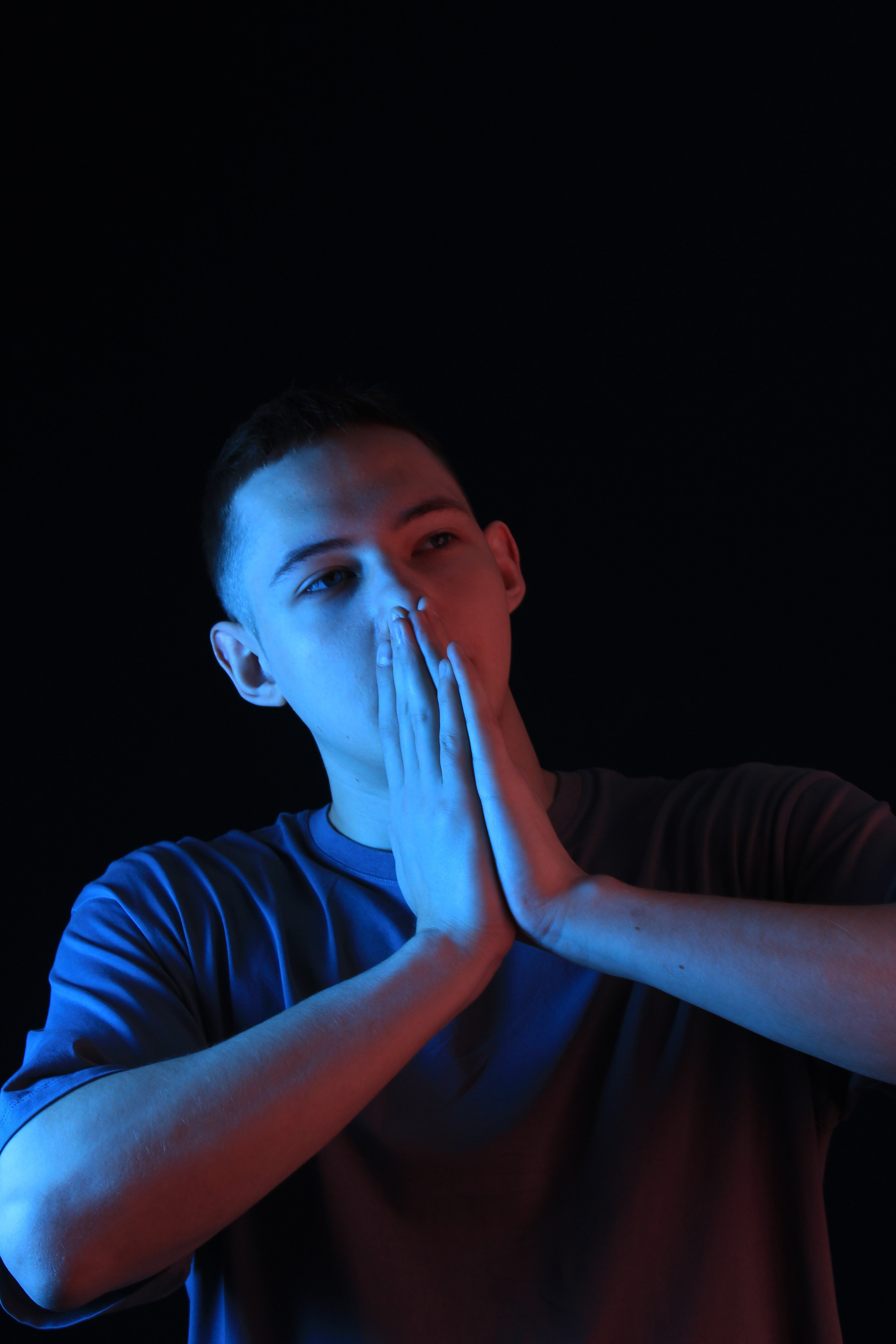 Красно-Синий Фотосет. Начинающий Фотограф в Казани