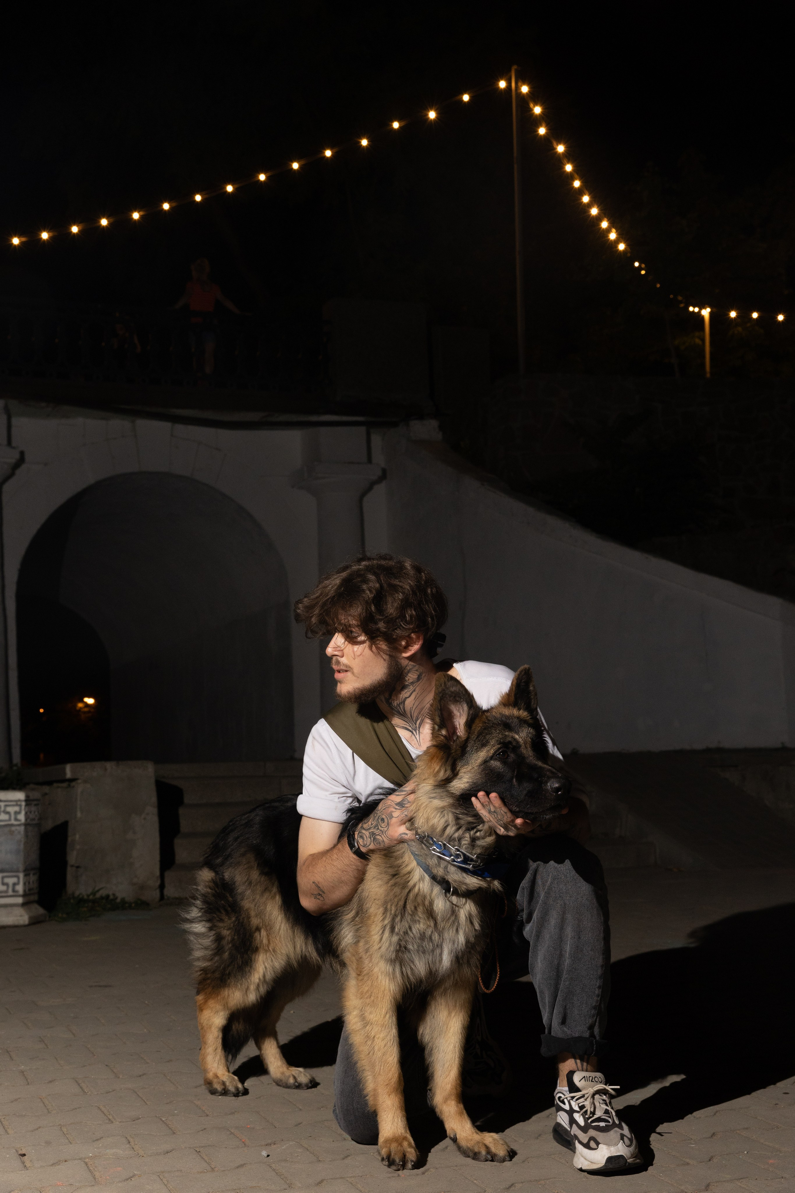 Никита и его верный друг Грэй. Omar Shapiev