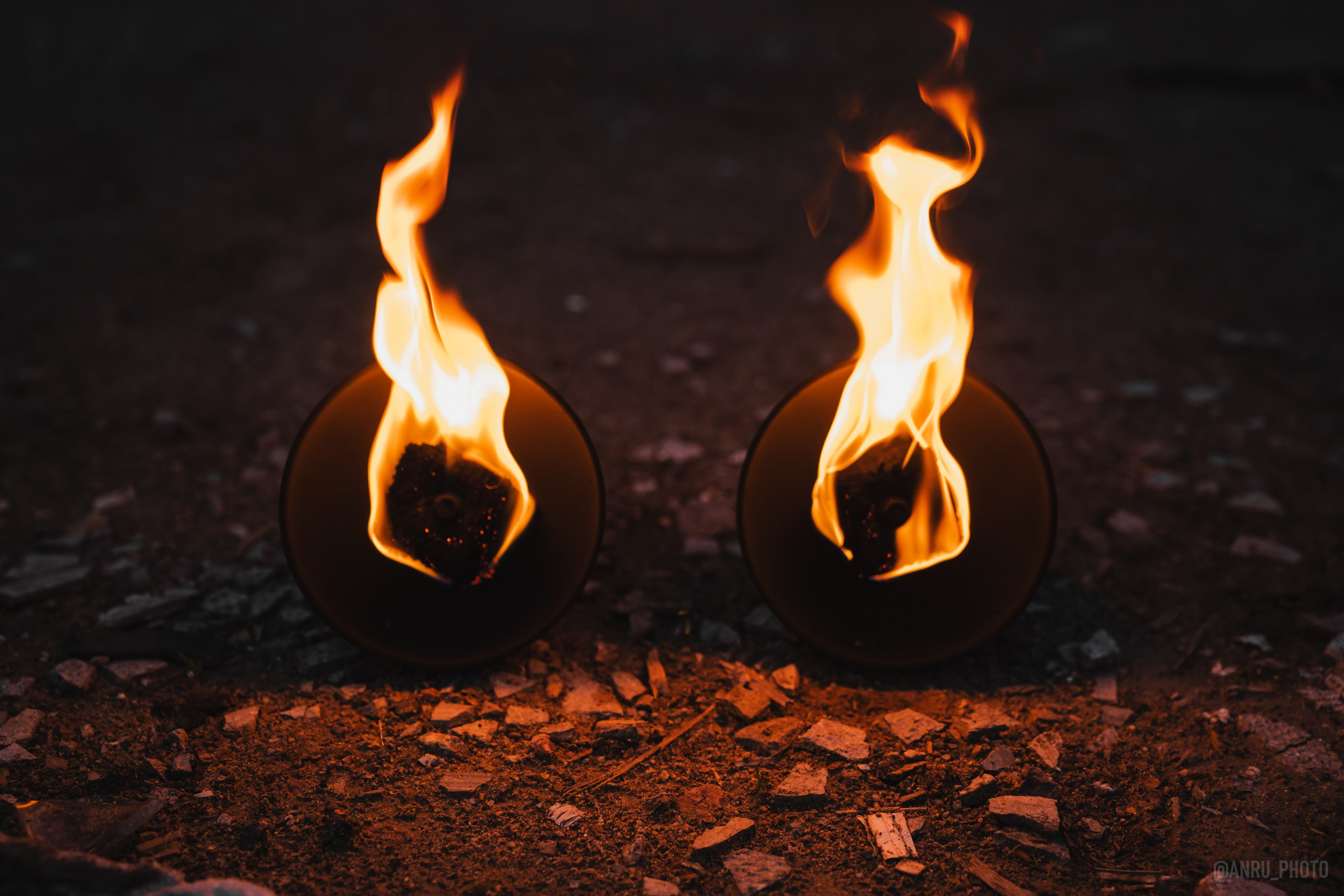 Огненная тренировка. Репортажный фотограф Анастасия Рубцова