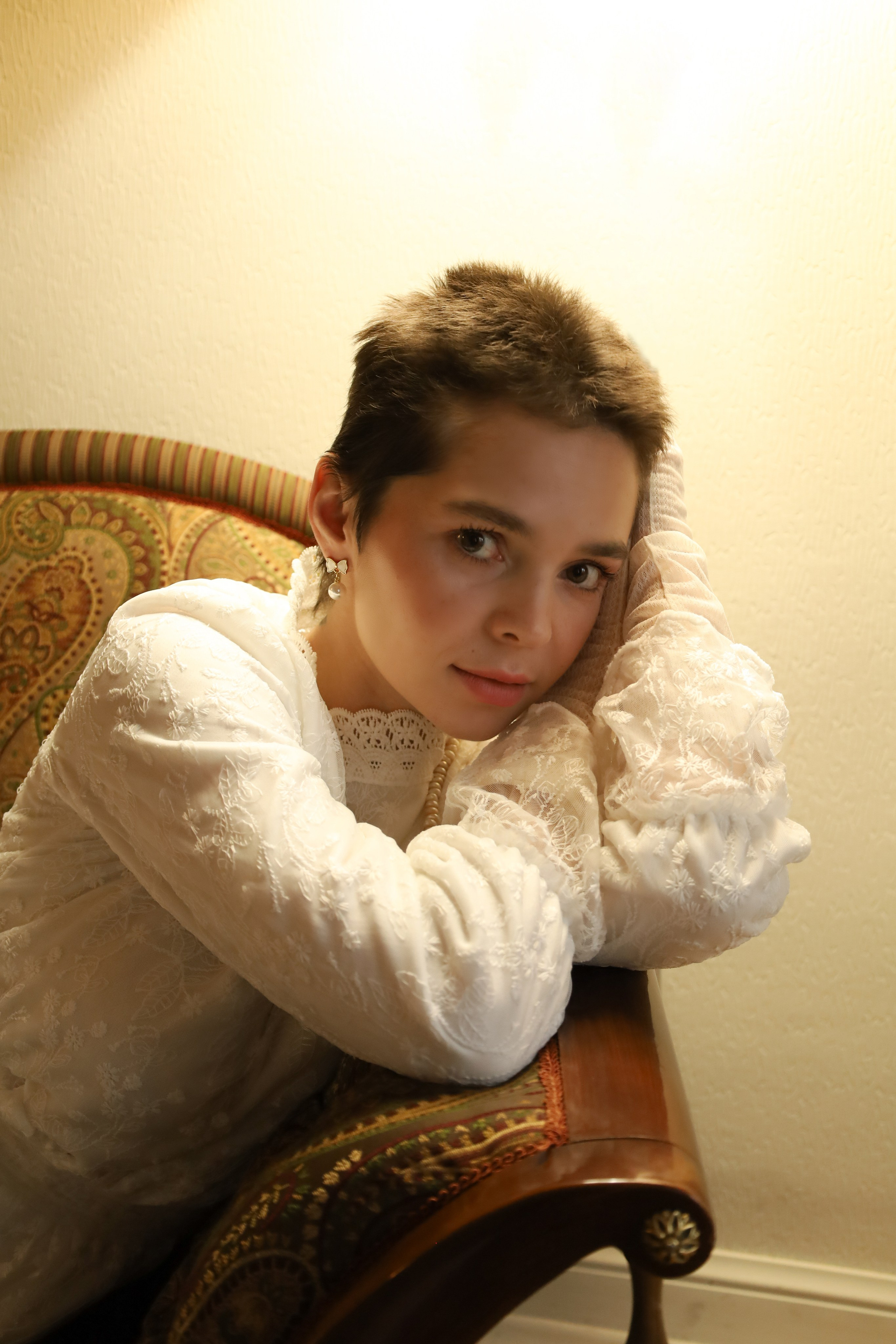 Актриса в особняке. Фотограф Химки Анна Татарских