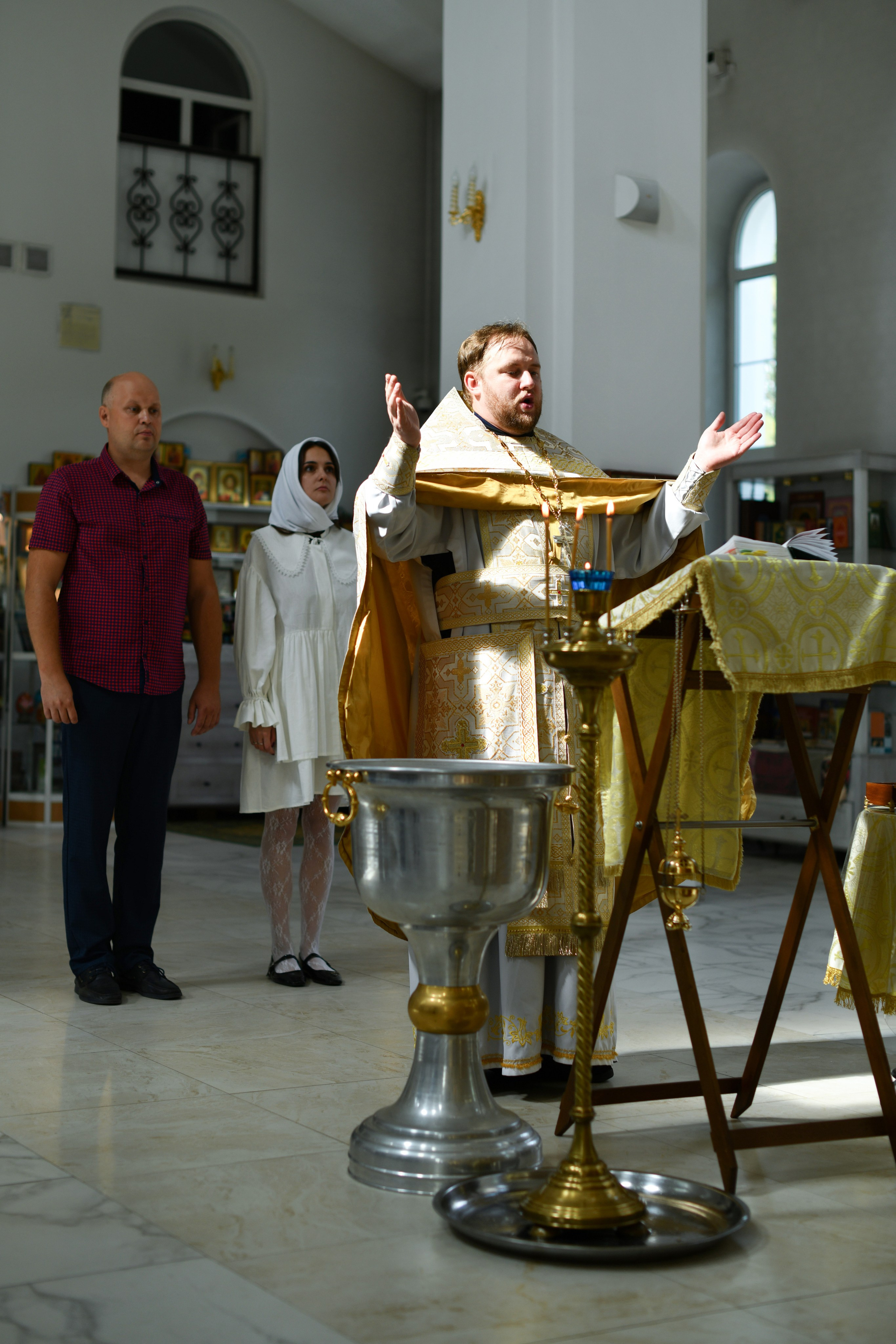 Крещение Марии. Алтуфьево. Свадебный и портретный фотограф в Москве Галина Борисова