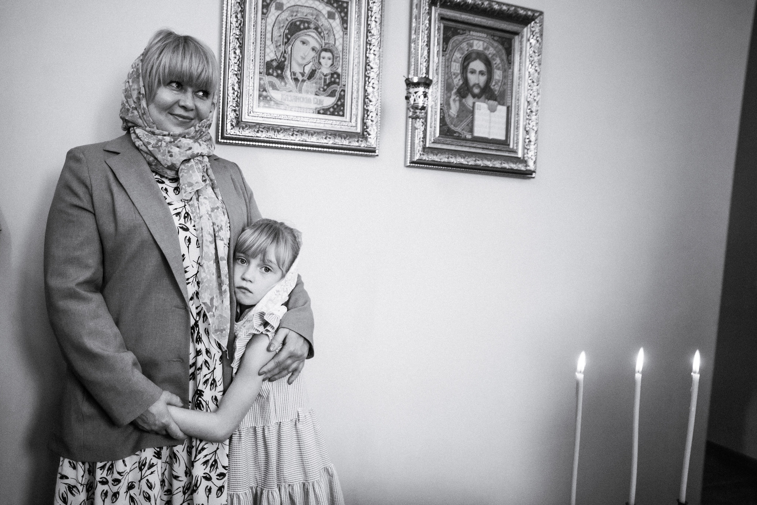 Крещение Даши и Алены. Семейный документальный фотограф в Волгограде Мариэта Додина